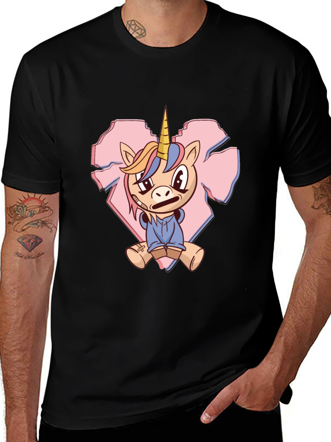 Variant 22 of Unicorn Heartbreaker Graphic Tee