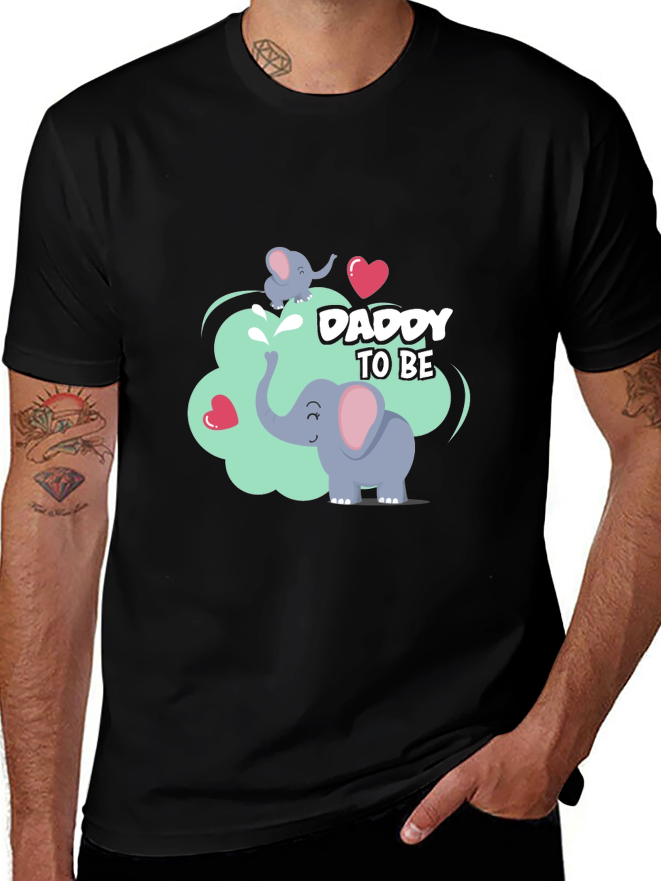Daddy To Be Elephant T-Shirt