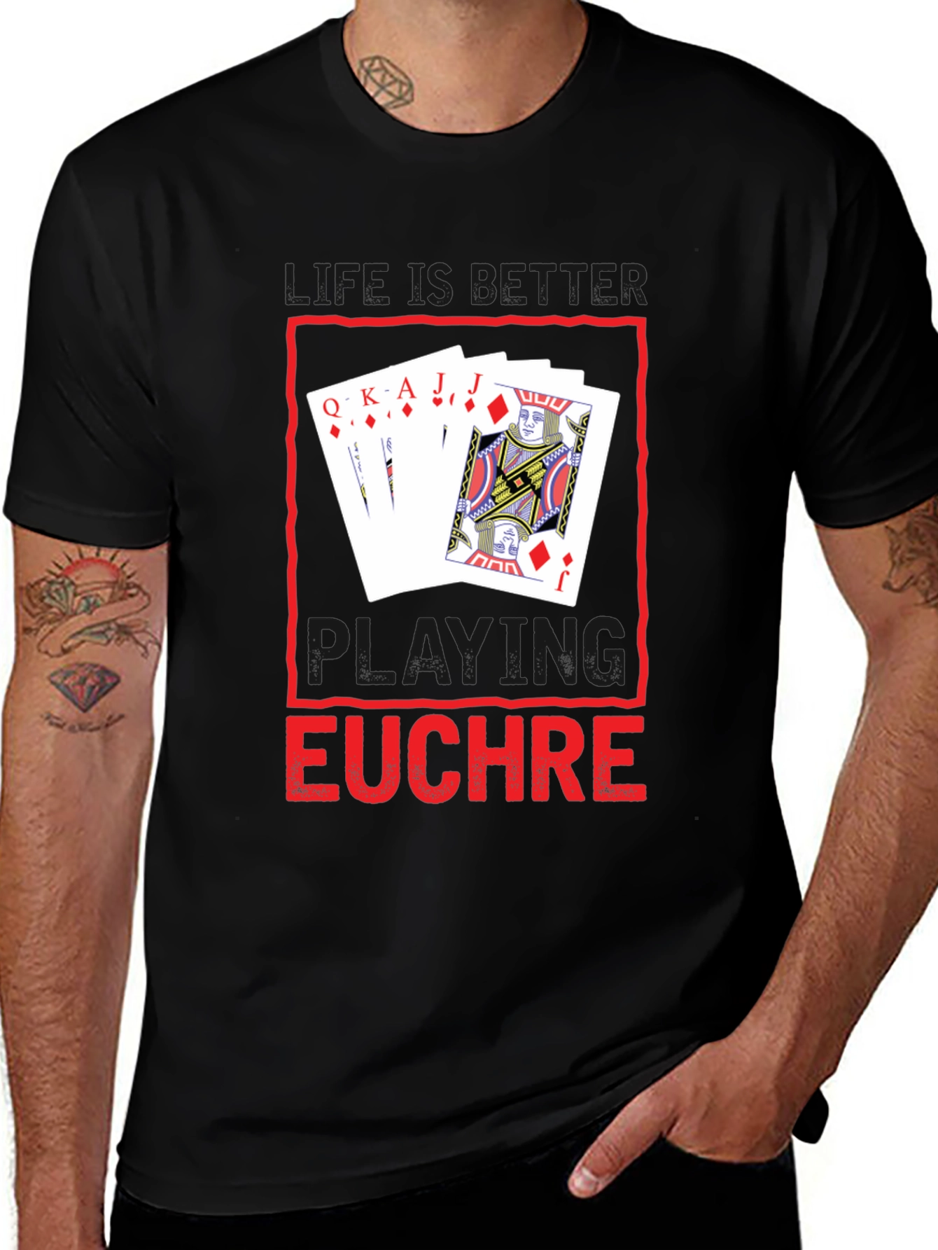 Euchre Card Game T-Shirt
