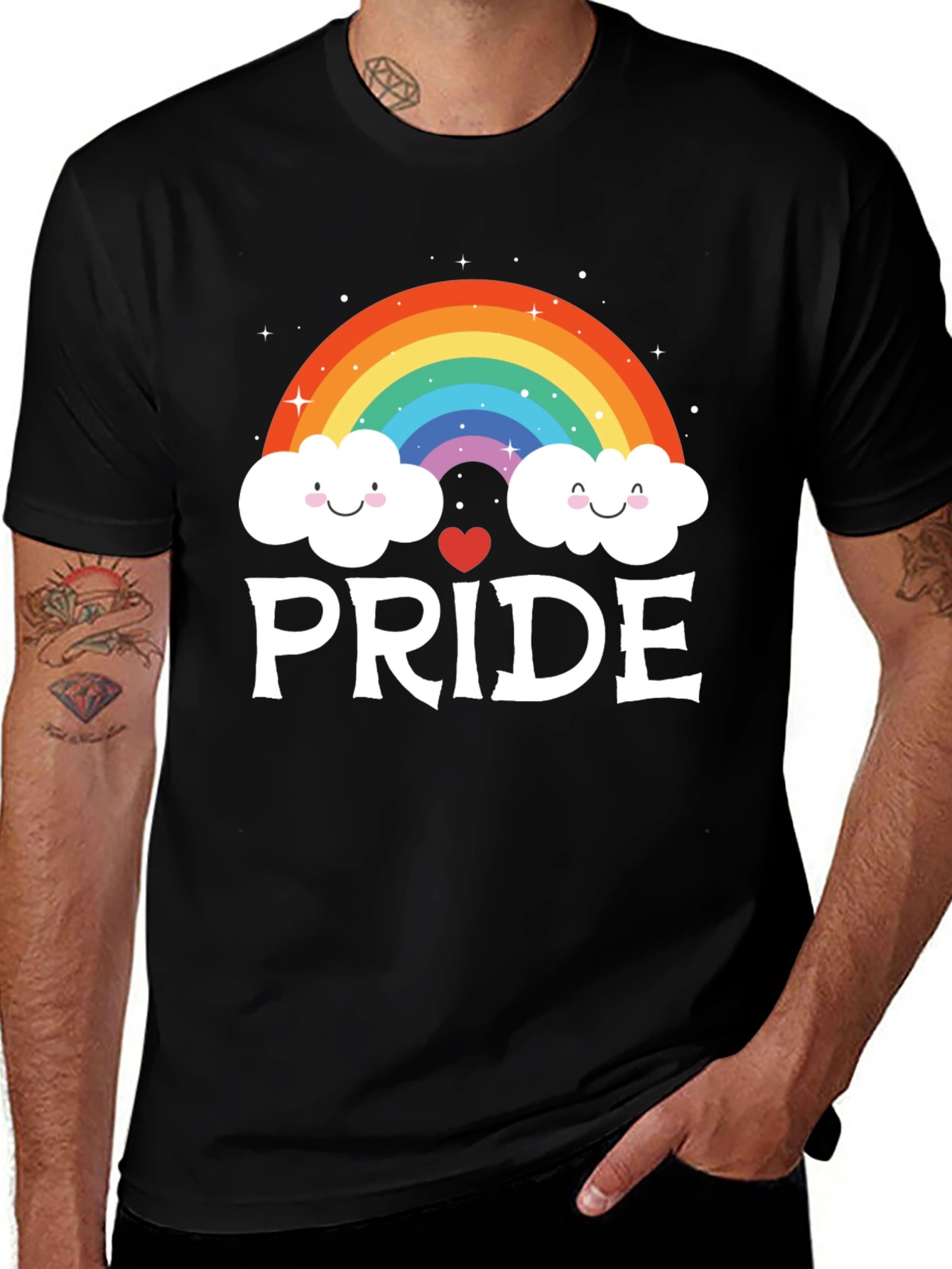 Variant 12 of Rainbow Pride Graphic Tee