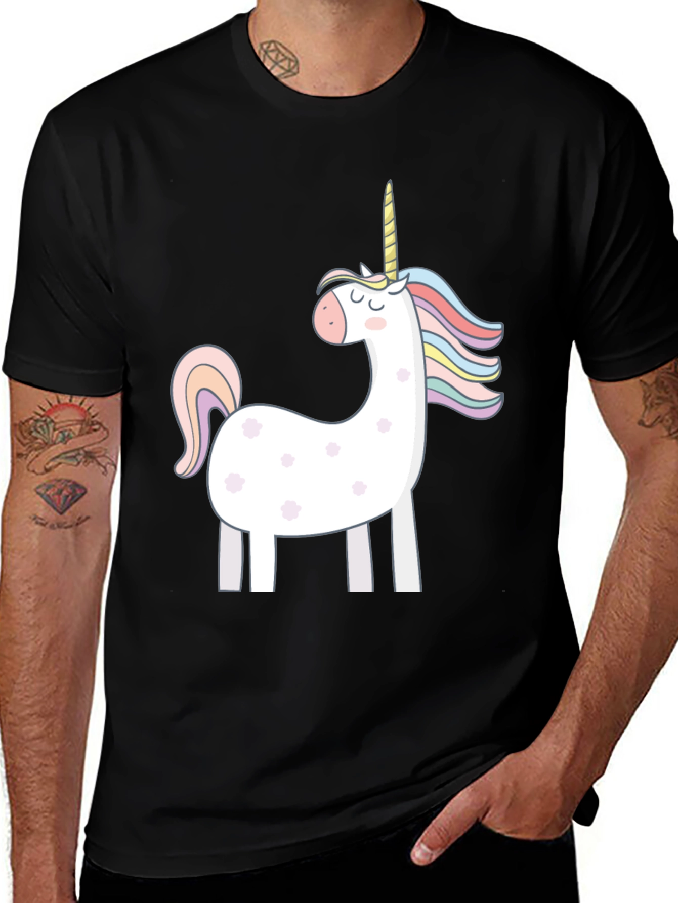 Variant 30 of Unicorn Graphic T-Shirt - Stylish Men's Tee