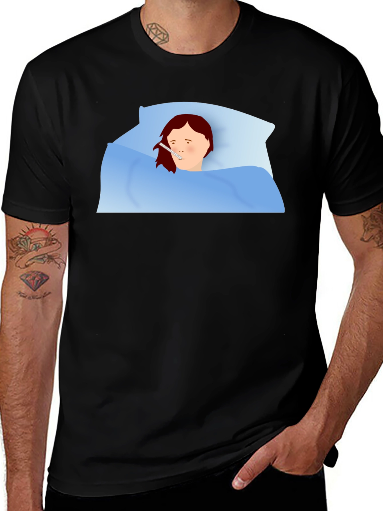 Sick Day T-Shirt - Funny Novelty Tee