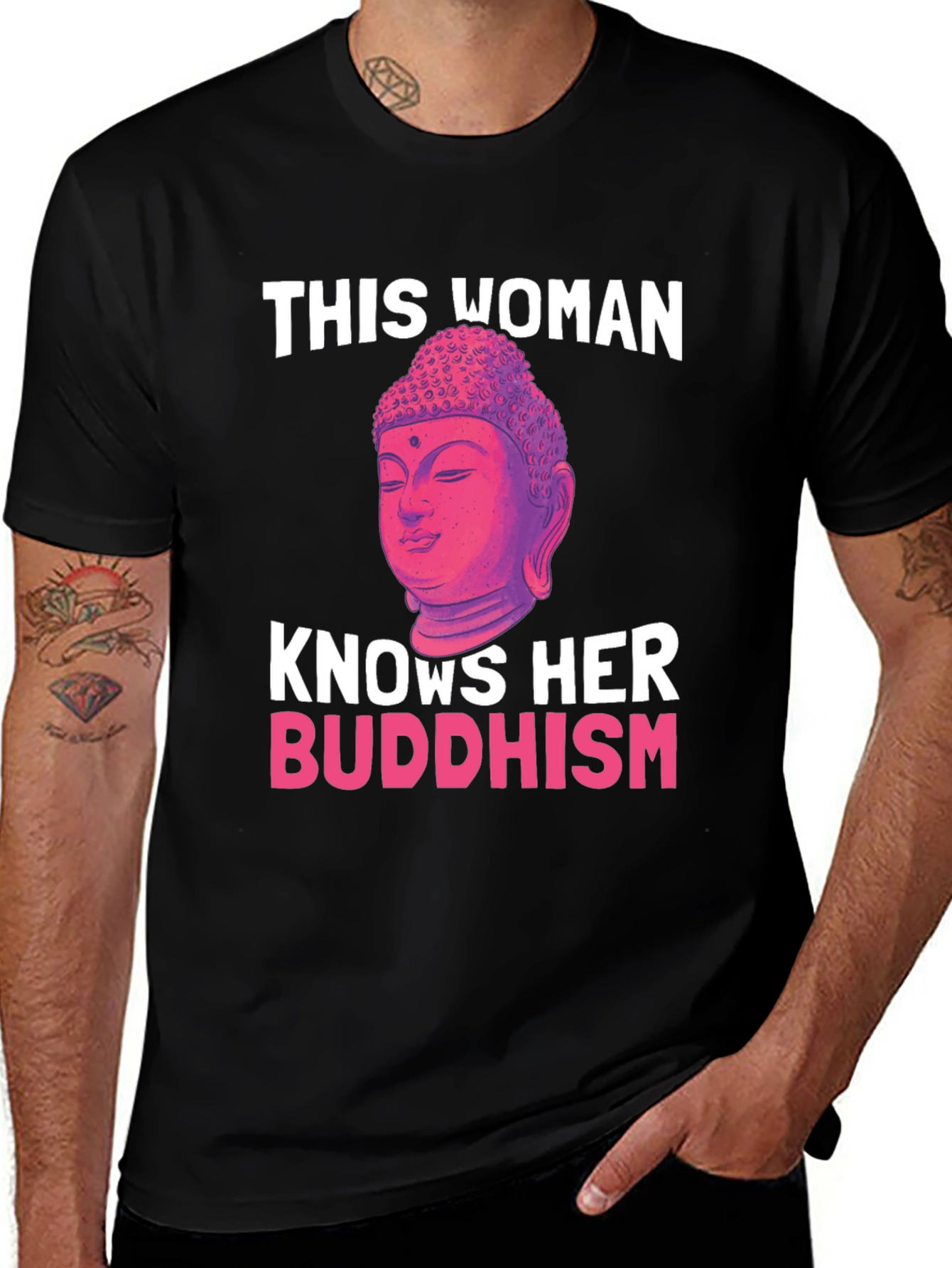This Woman Knows Her Buddhism T-Shirt
