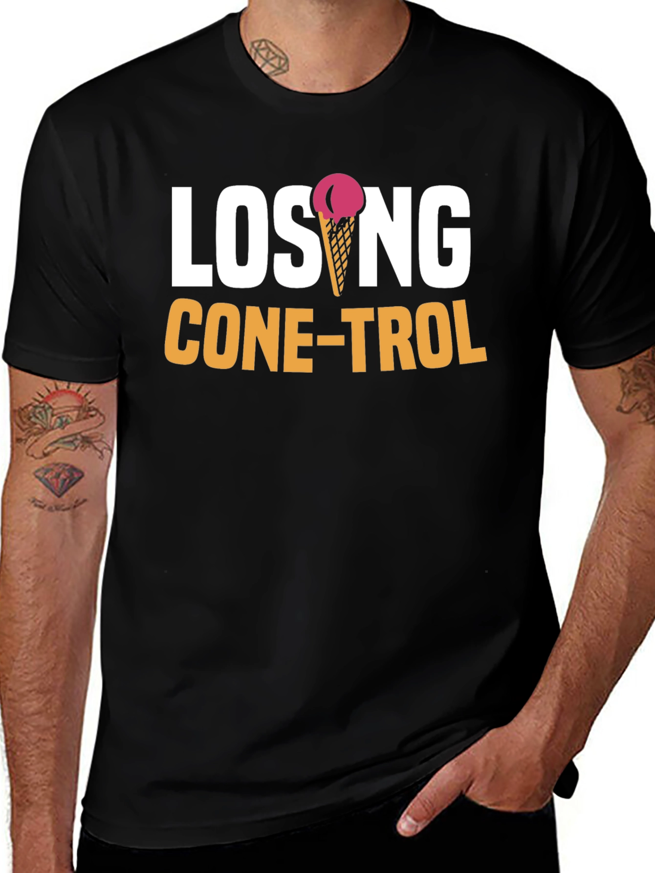 Variant 26 of Losing Cone-Trol Graphic Tee