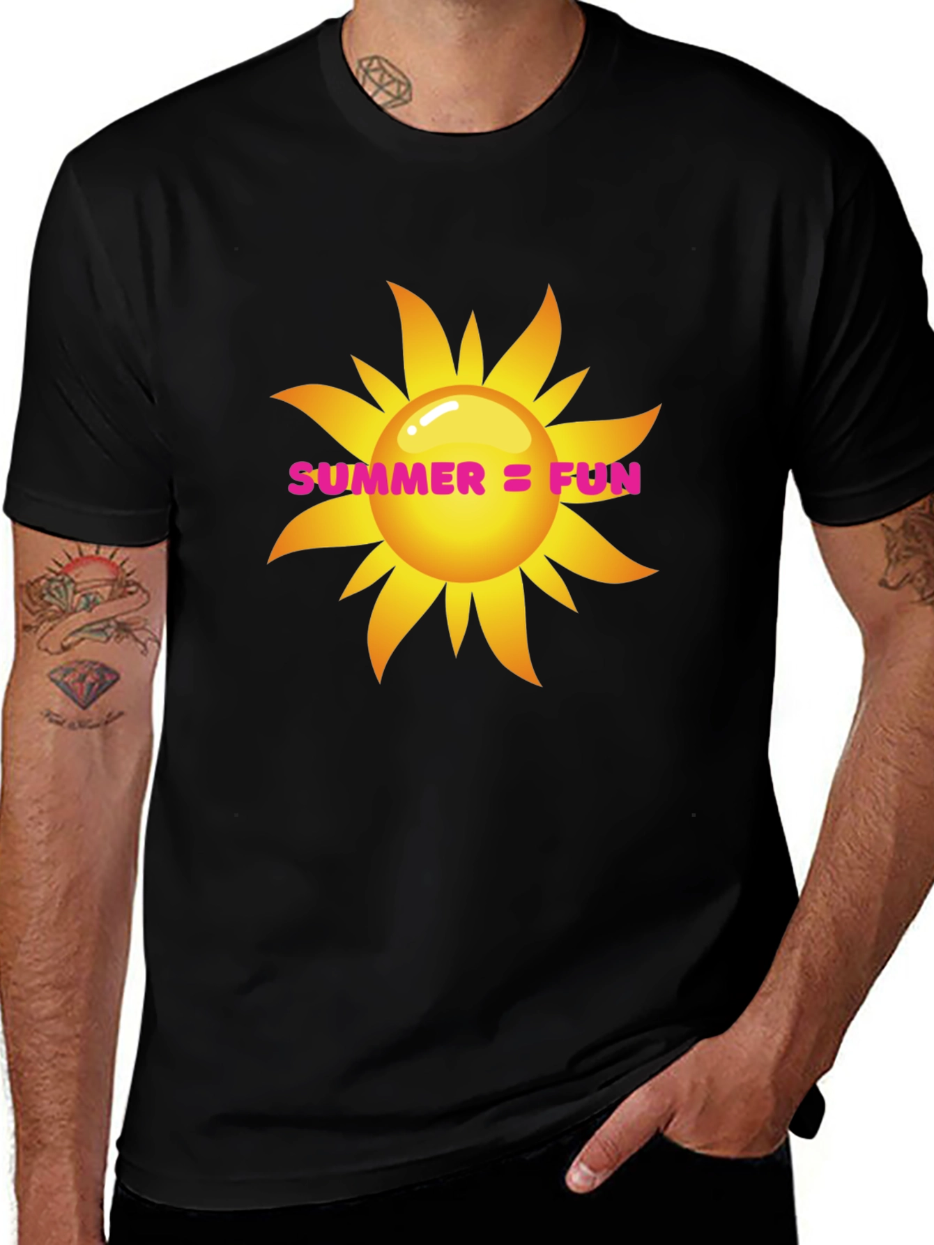 Variant 7 of Summer Sun Fun Graphic T-Shirt