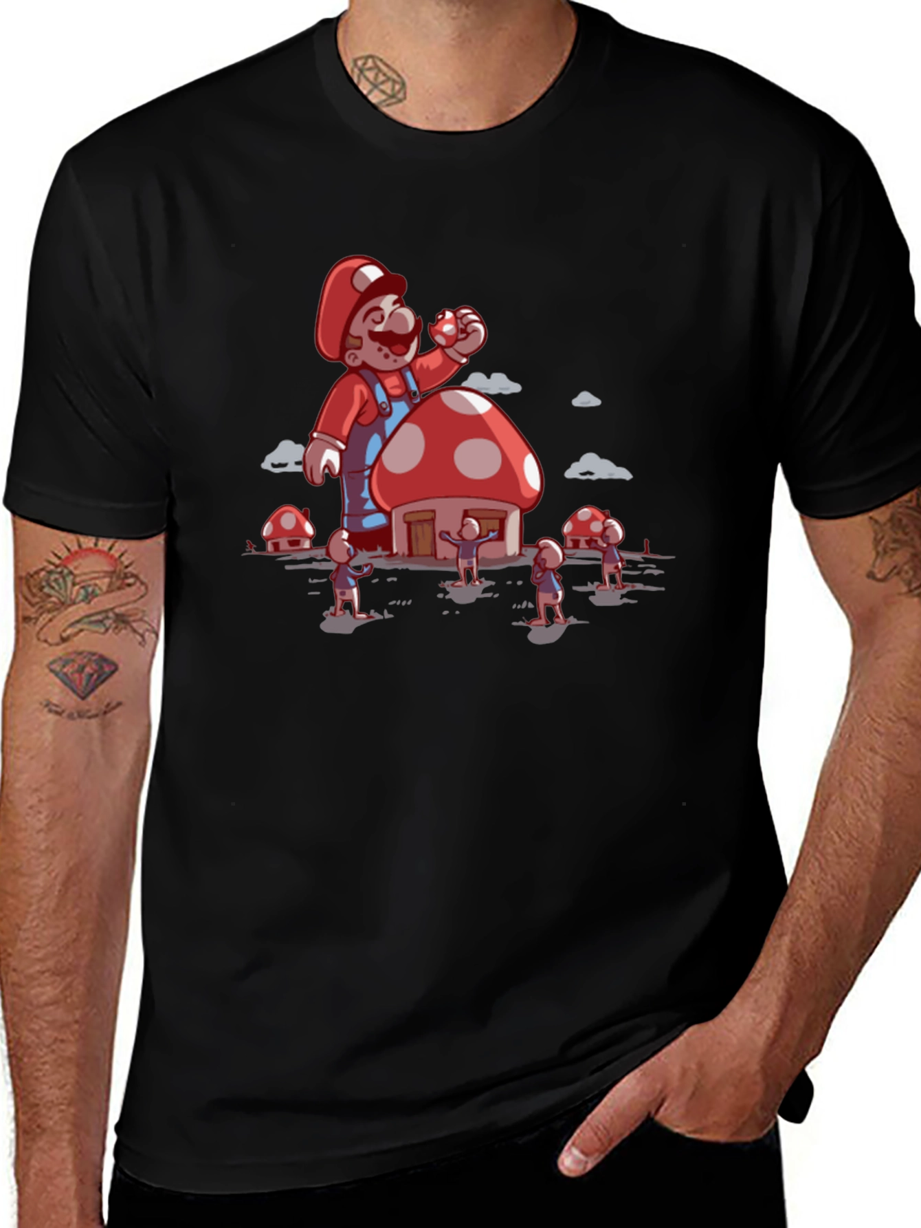 Mario Mushroom Kingdom T-Shirt