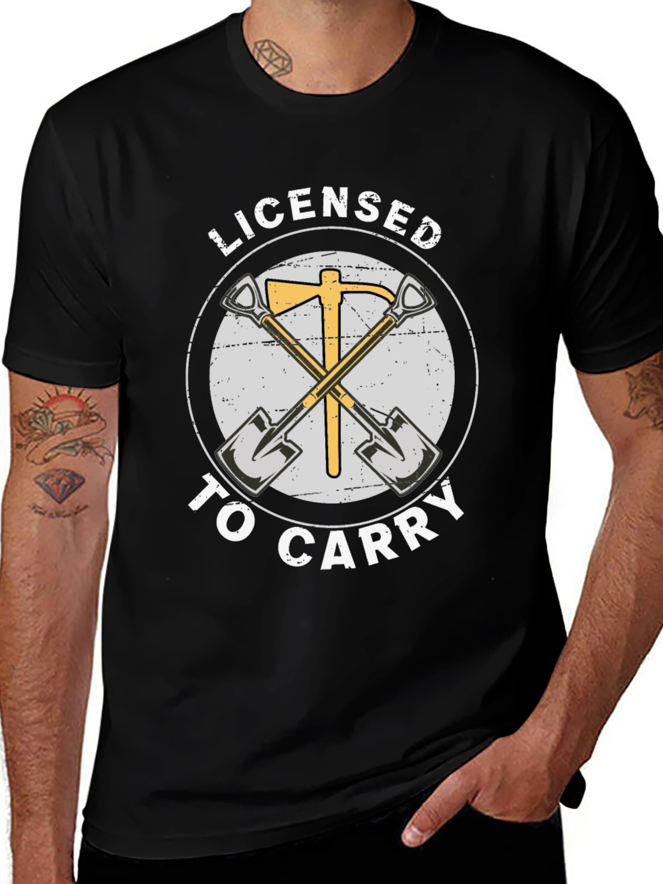 Variant 28 of Licensed to Carry Tools Graphic T-Shirt
