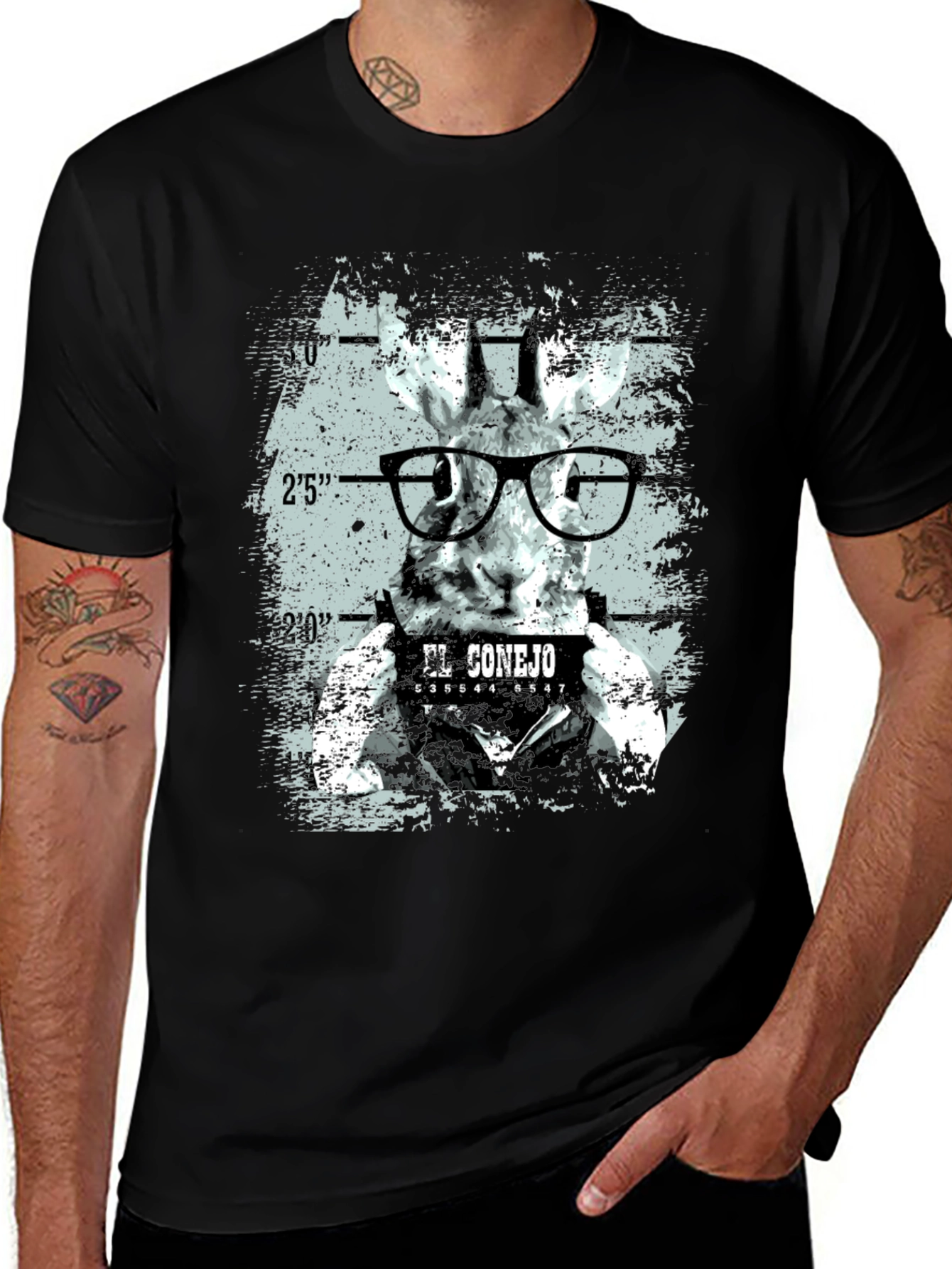 El Conejo Mugshot Tee