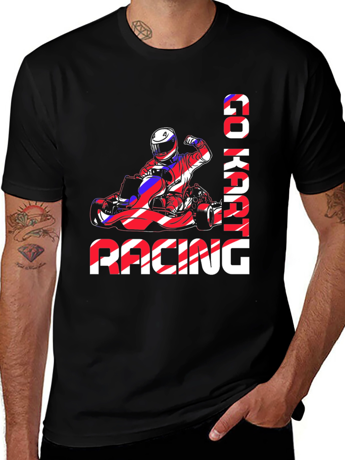 Go Kart Racing Graphic Tee - Motorsport Enthusiast T-Shirt