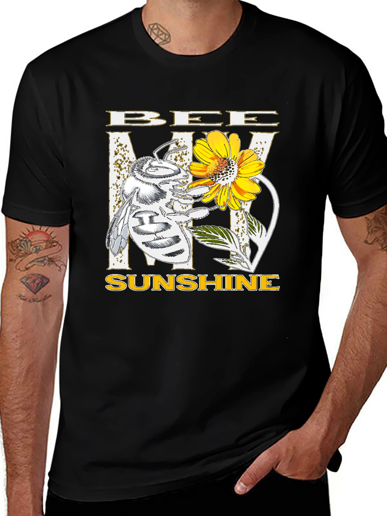 Variant 5 of Bee My Sunshine Graphic Tee