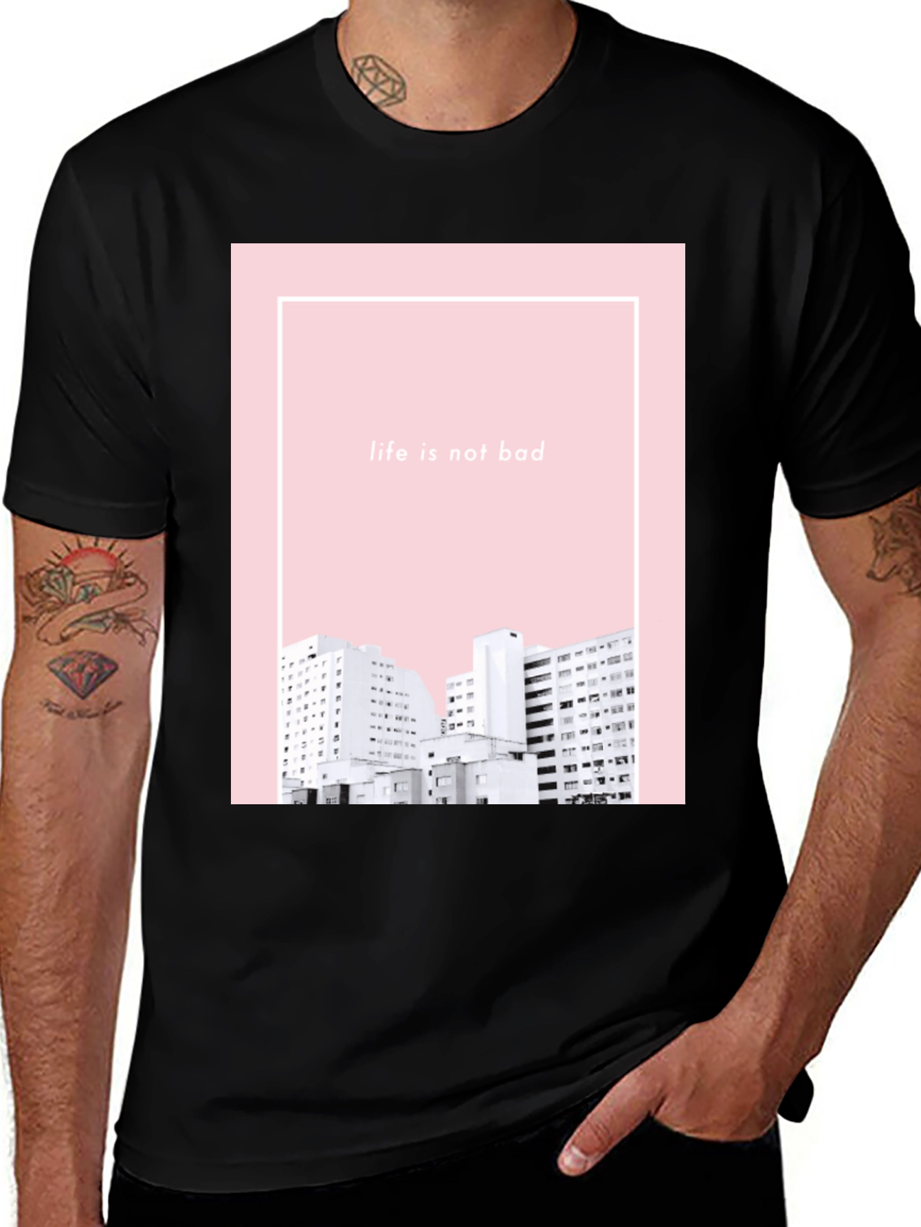 Variant 16 of Life is Not Bad Graphic Tee
