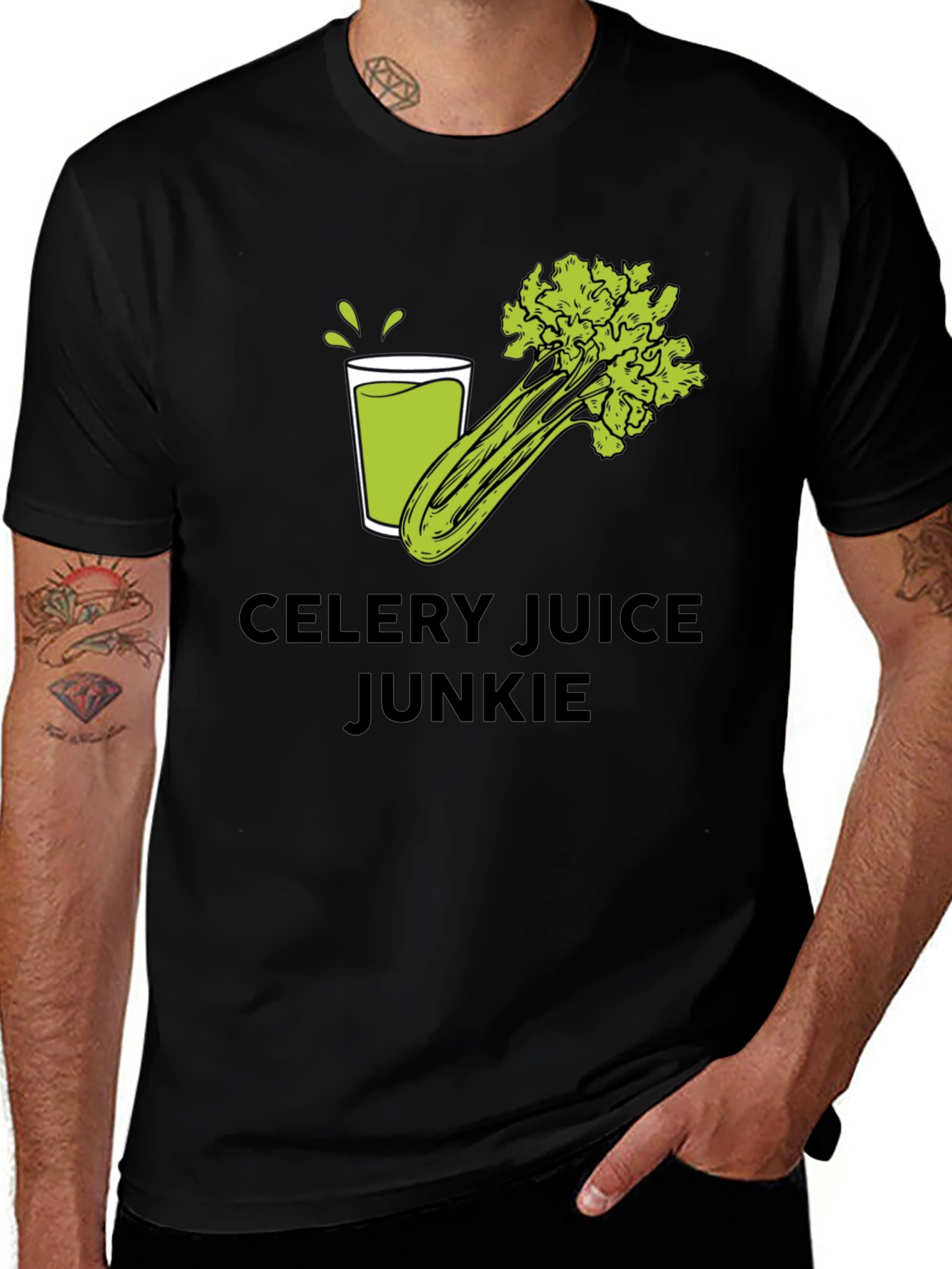 Celery Juice Junkie Graphic T-Shirt