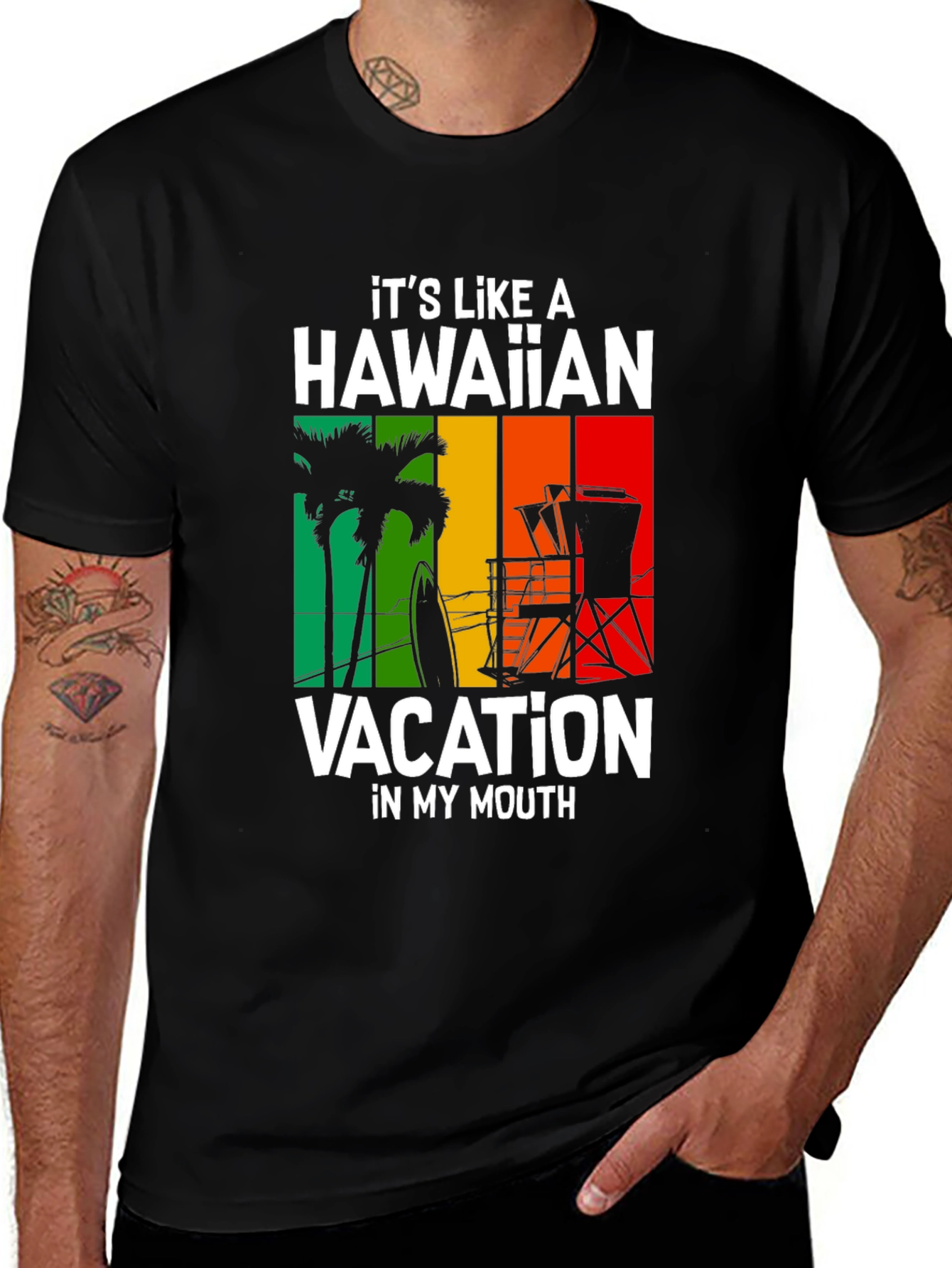 Hawaiian Vacation T-Shirt: Tropical Island Style