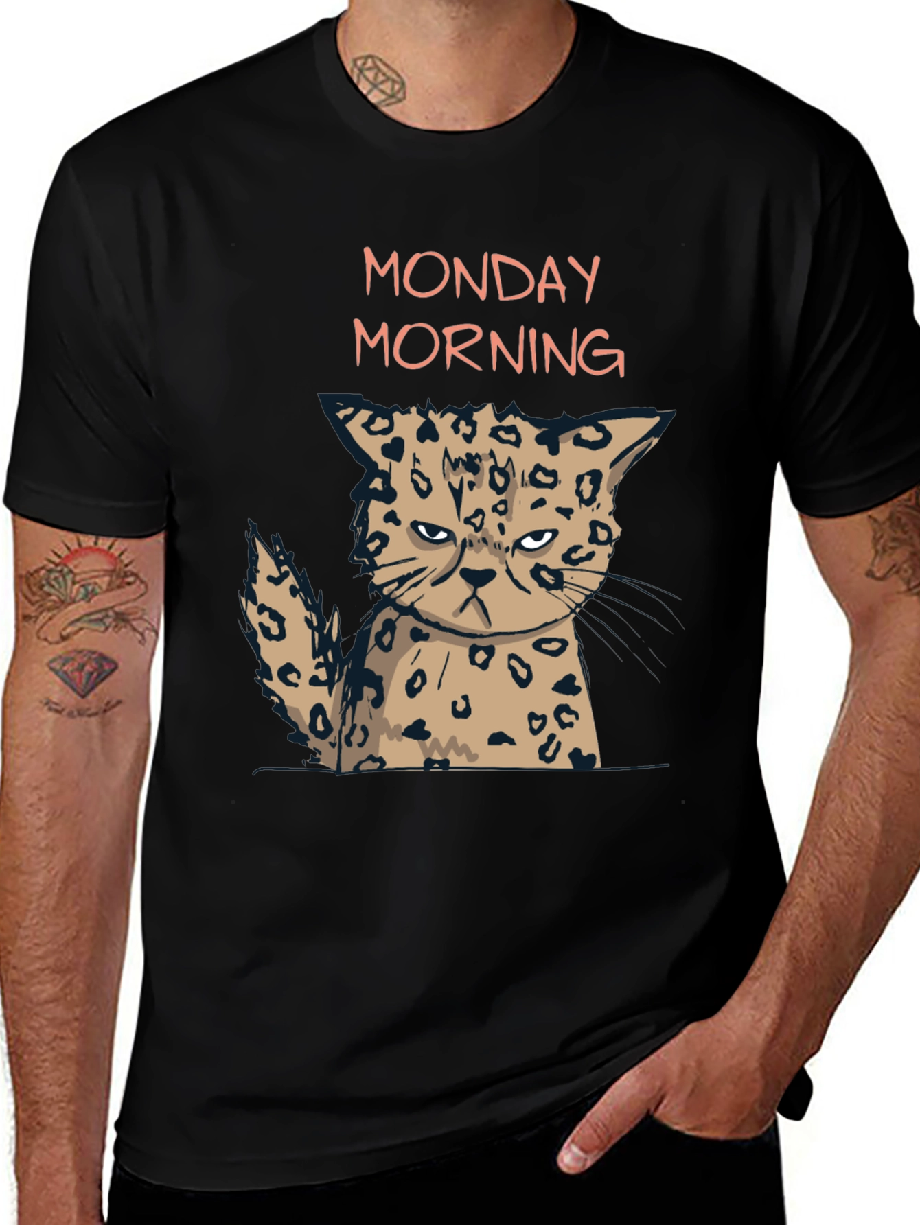 Monday Morning Grumpy Cat T-Shirt