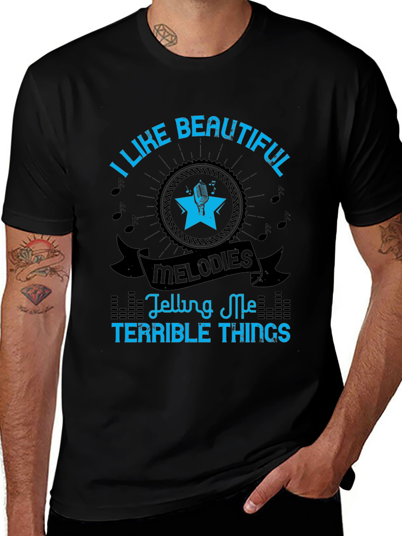 Variant 7 of I Like Beautiful Melodies Graphic Tee