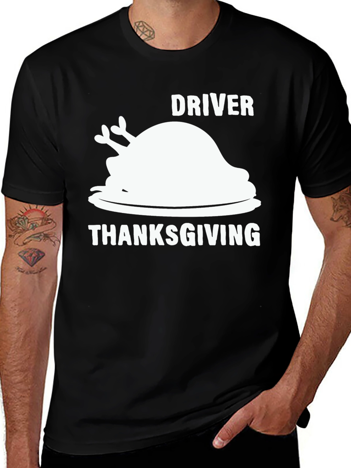 Variant 20 of Driver Thanksgiving Graphic T-Shirt