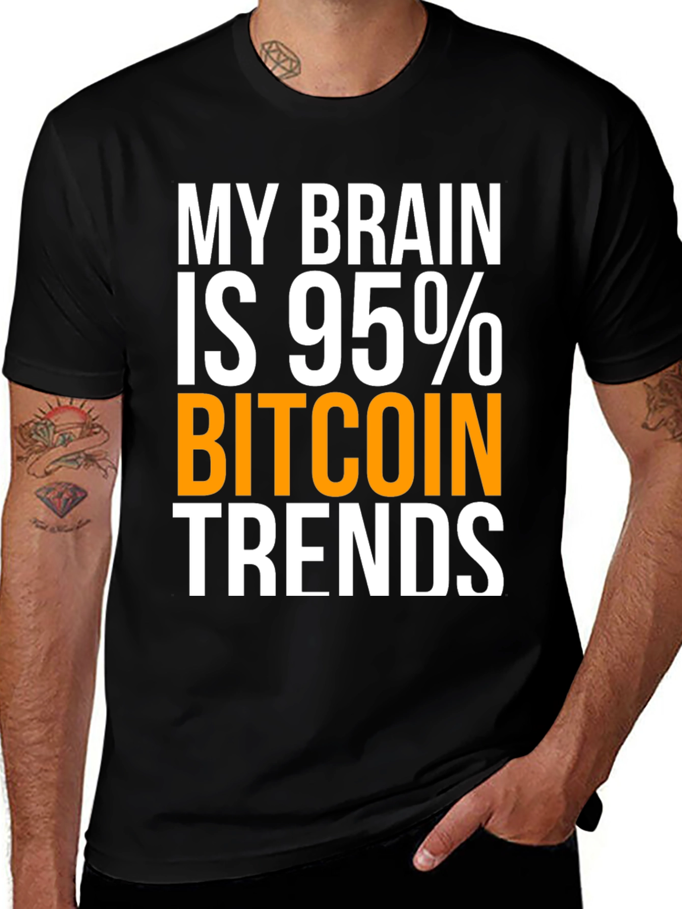 Bitcoin Trends T-Shirt - Crypto Investor Tee
