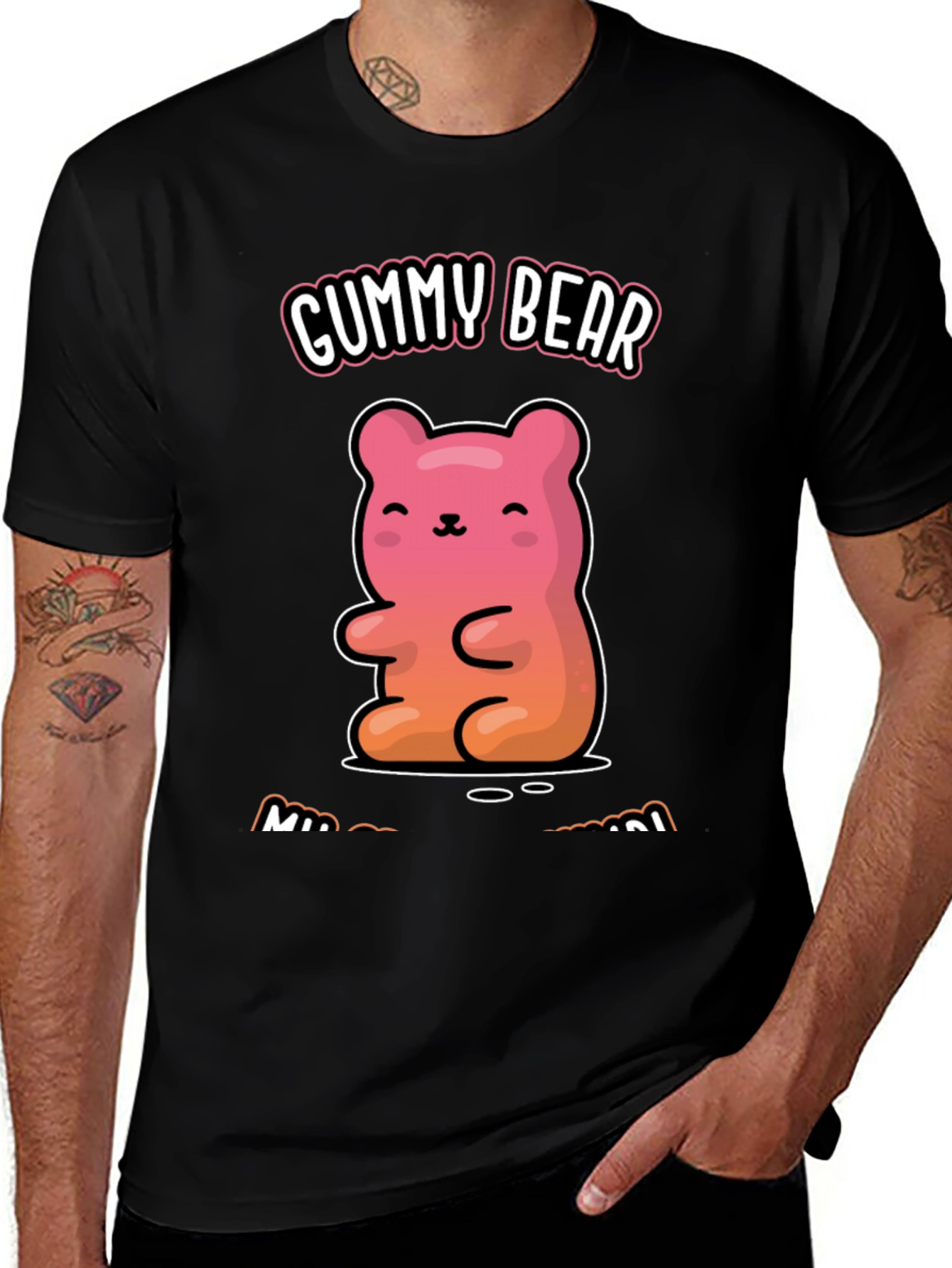 Variant 6 of Gummy Bear Graphic T-Shirt