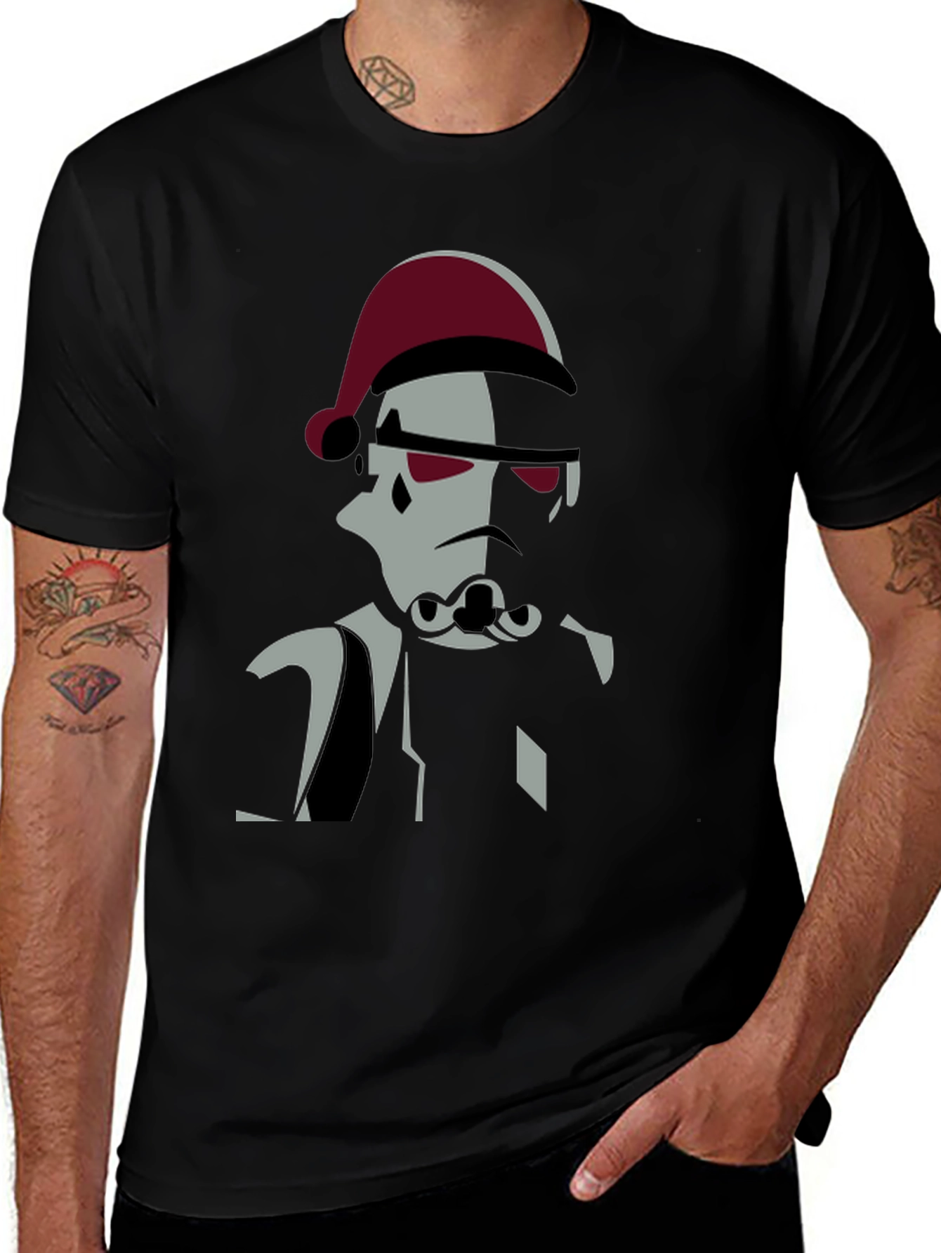 Variant 21 of Holiday Trooper Graphic Tee