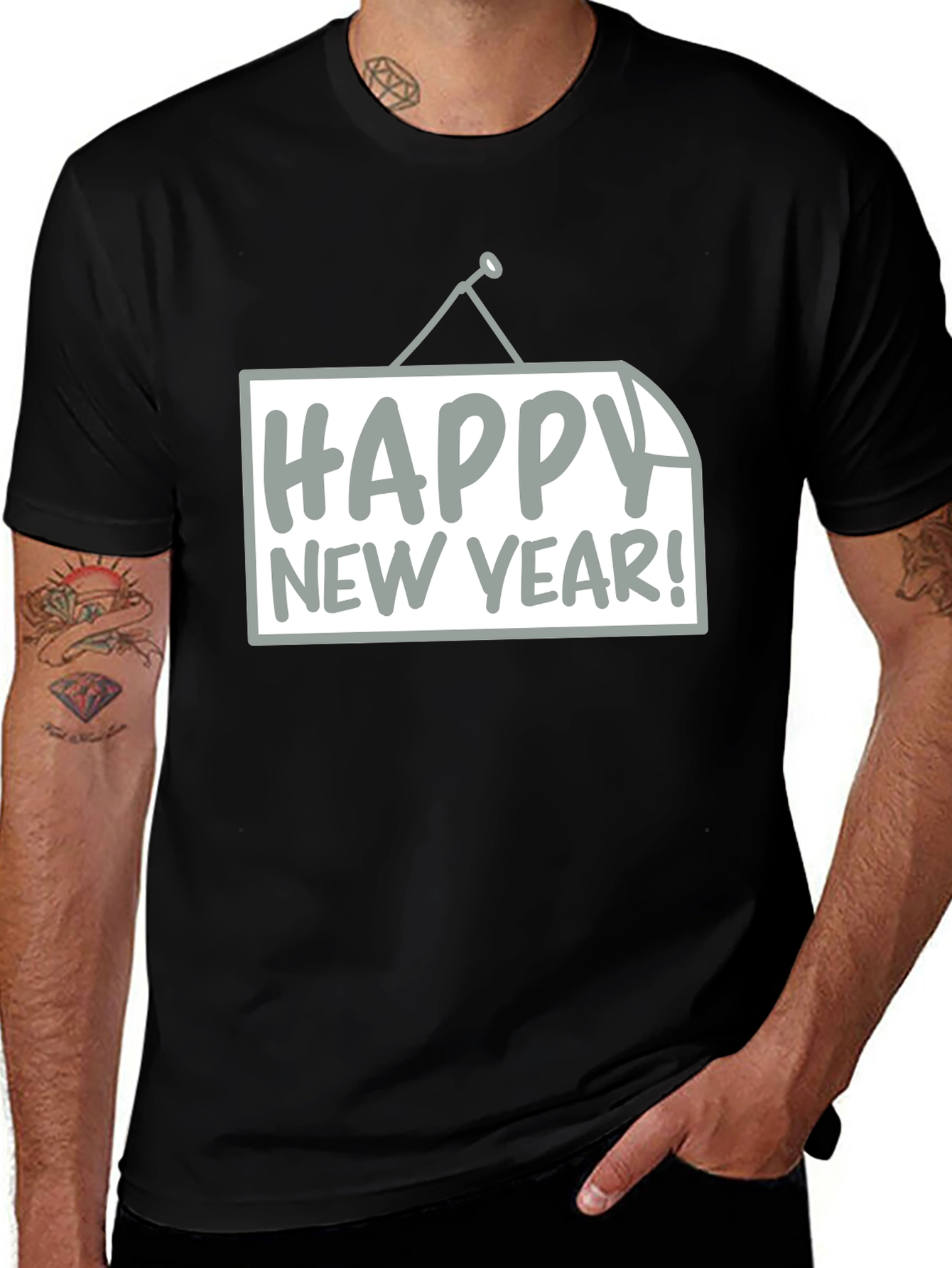 Variant 26 of Happy New Year Graphic T-Shirt