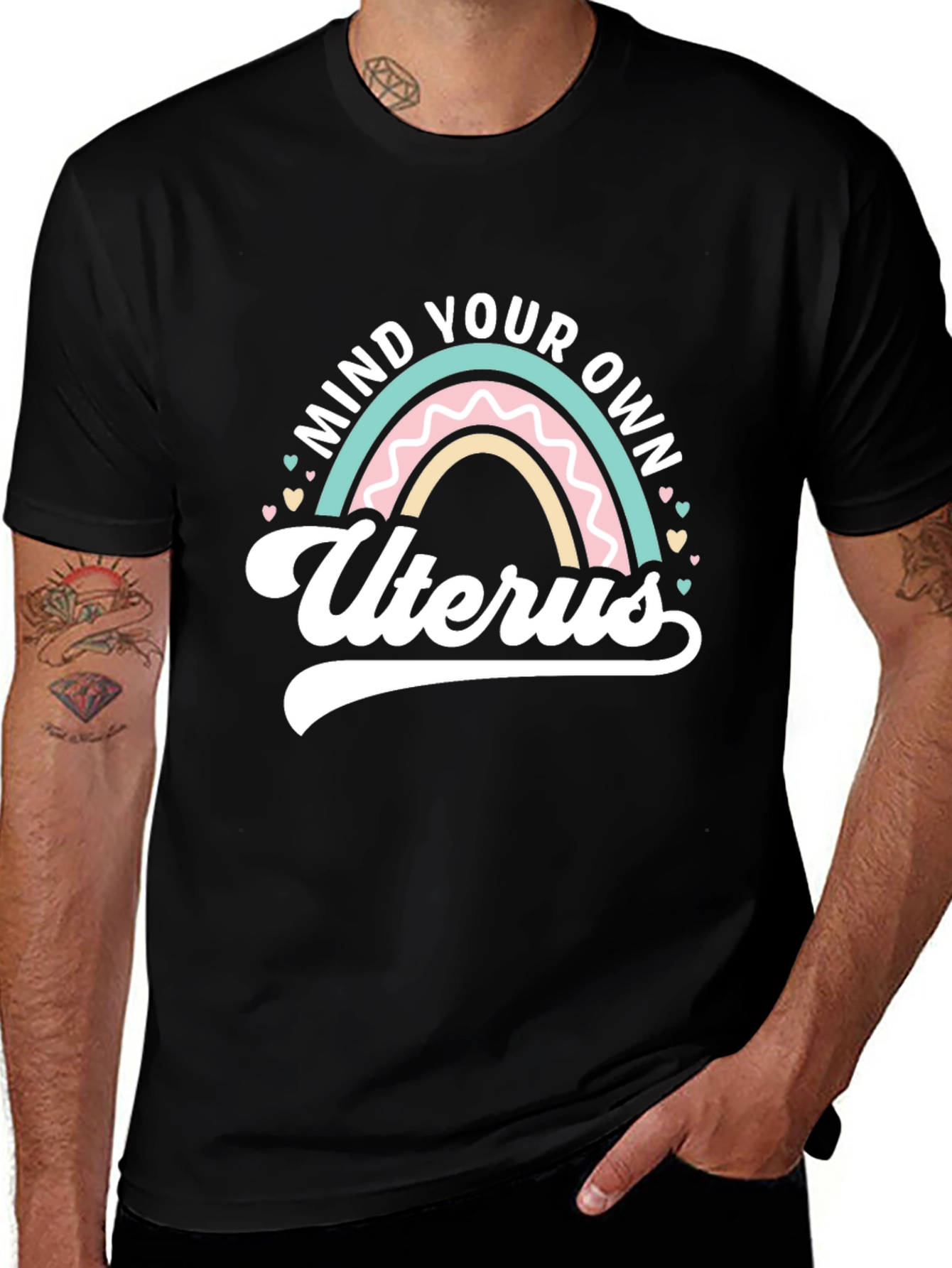 Variant 30 of Mind Your Own Uterus Graphic Tee