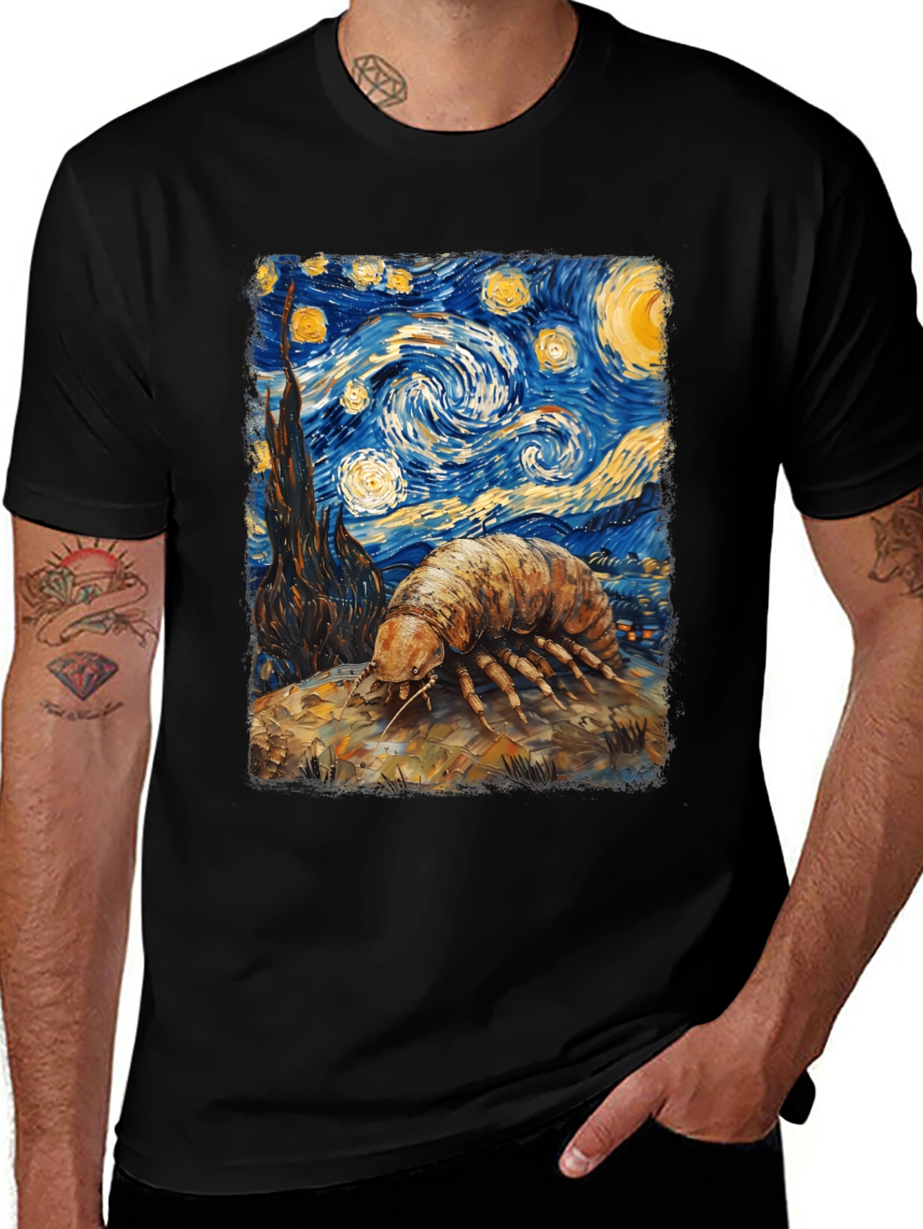 Starry Night Isopod Tee