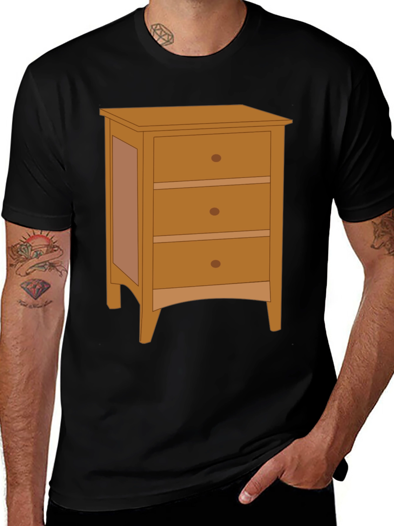 Variant 4 of Novelty Dresser T-Shirt - Furniture Humor