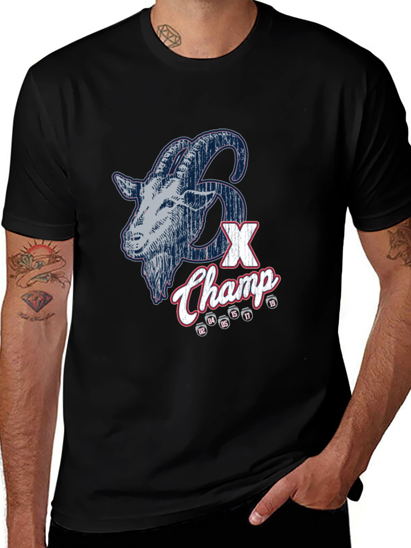 Variant 18 of 6X Champ Goat Tee