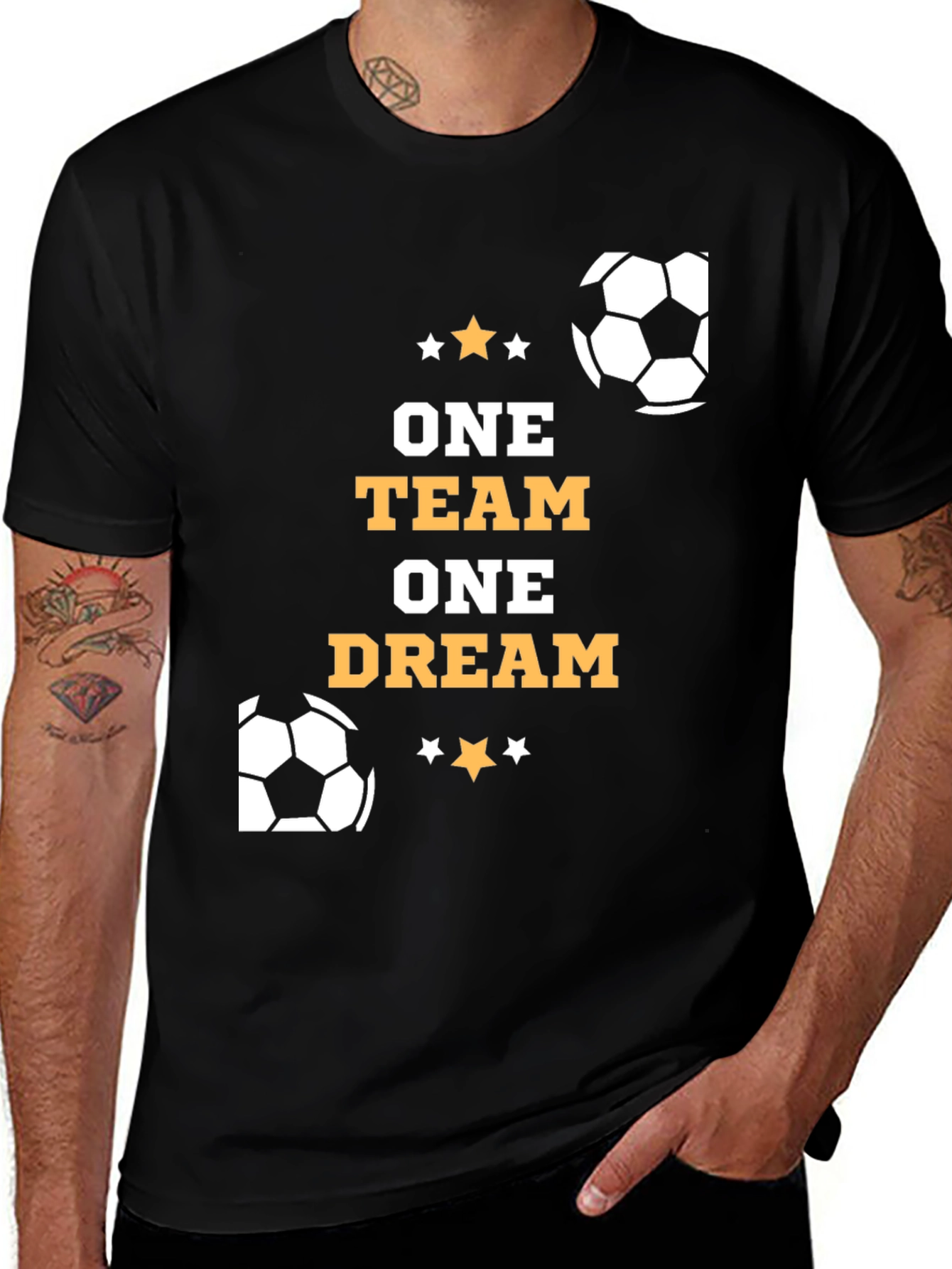 Variant 9 of One Team One Dream Soccer T-Shirt