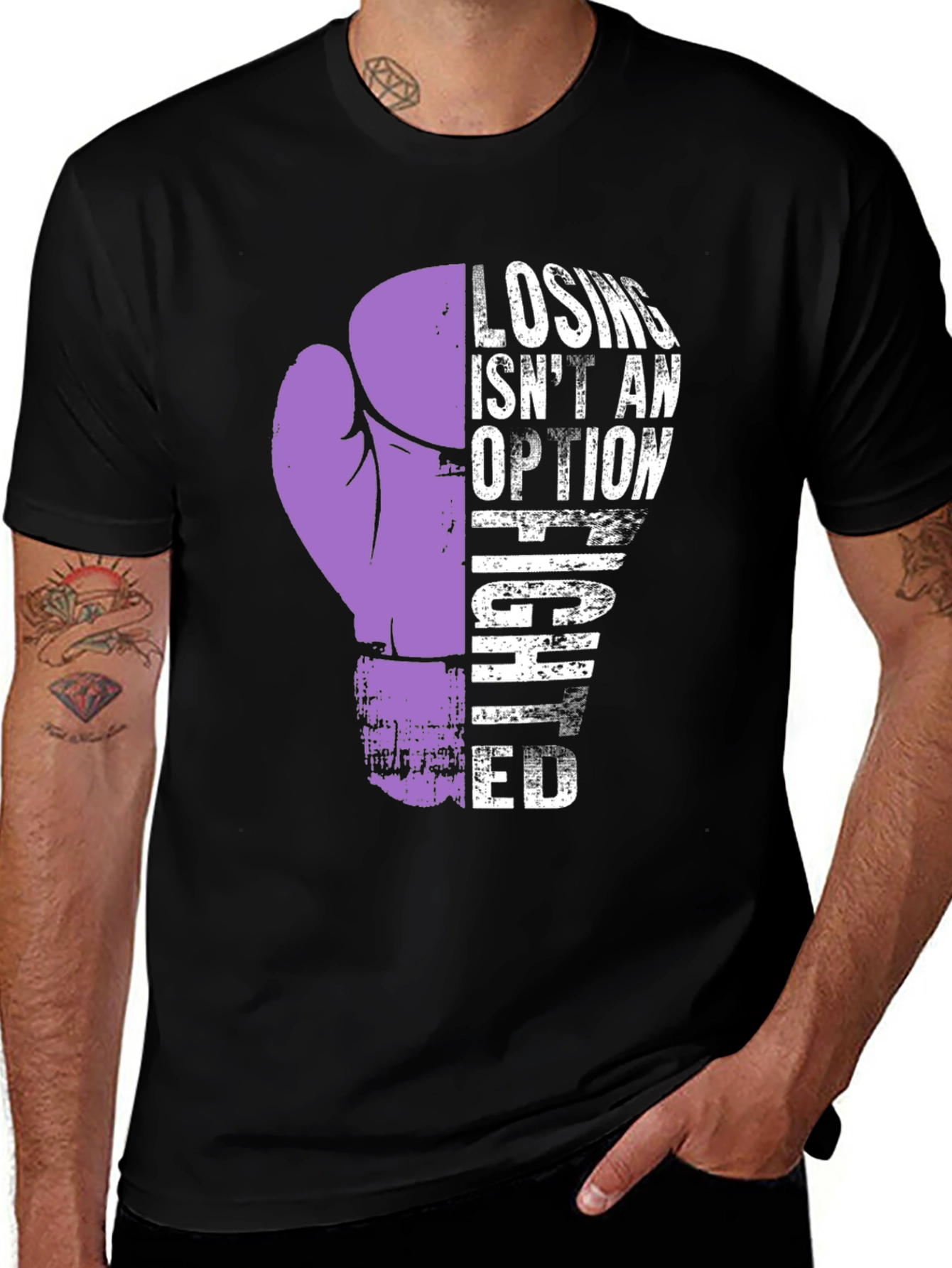 Variant 13 of Losing Isn't An Option Boxing T-Shirt