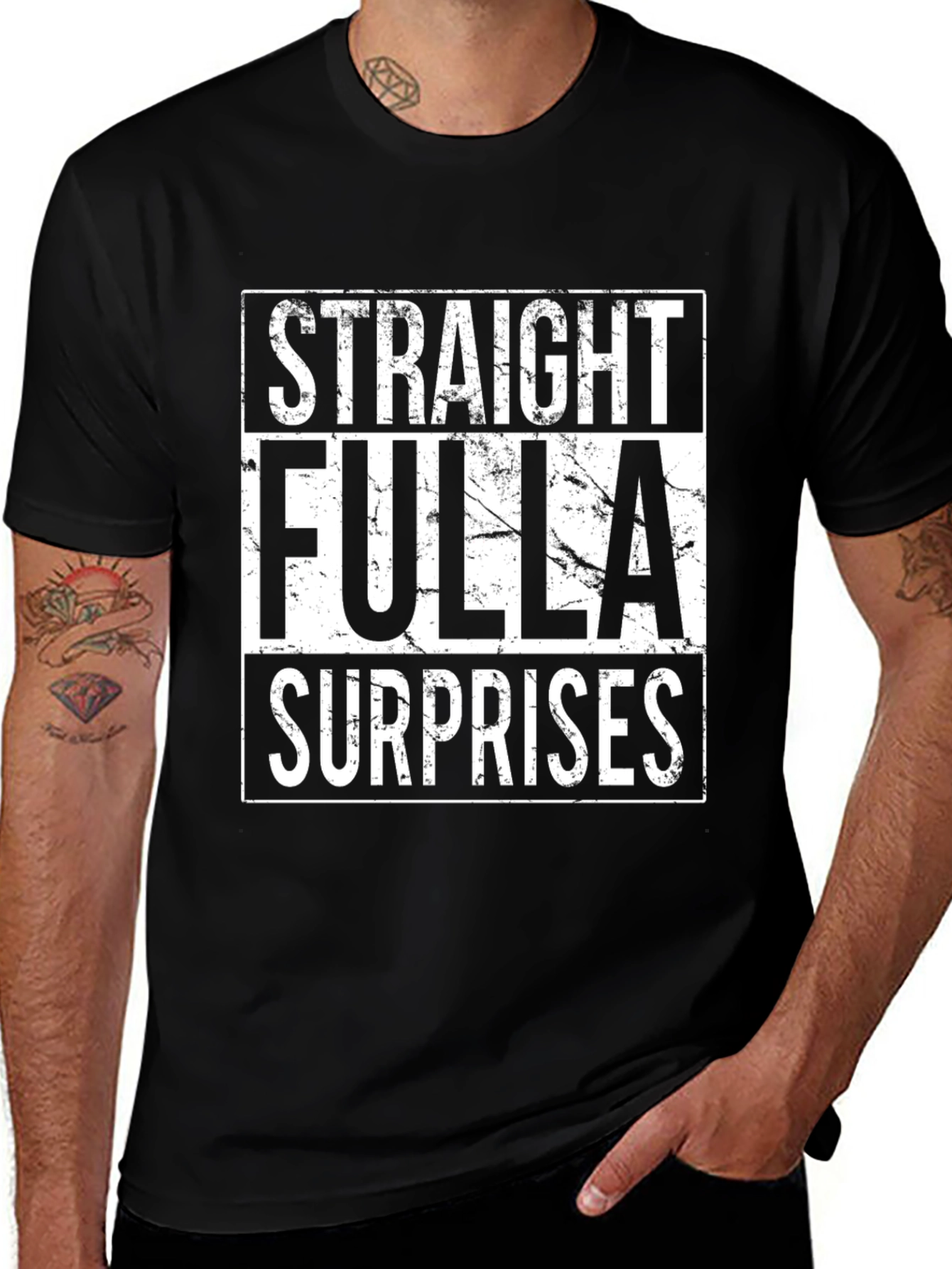 Variant 12 of Straight Fulla Surprises Graphic T-Shirt