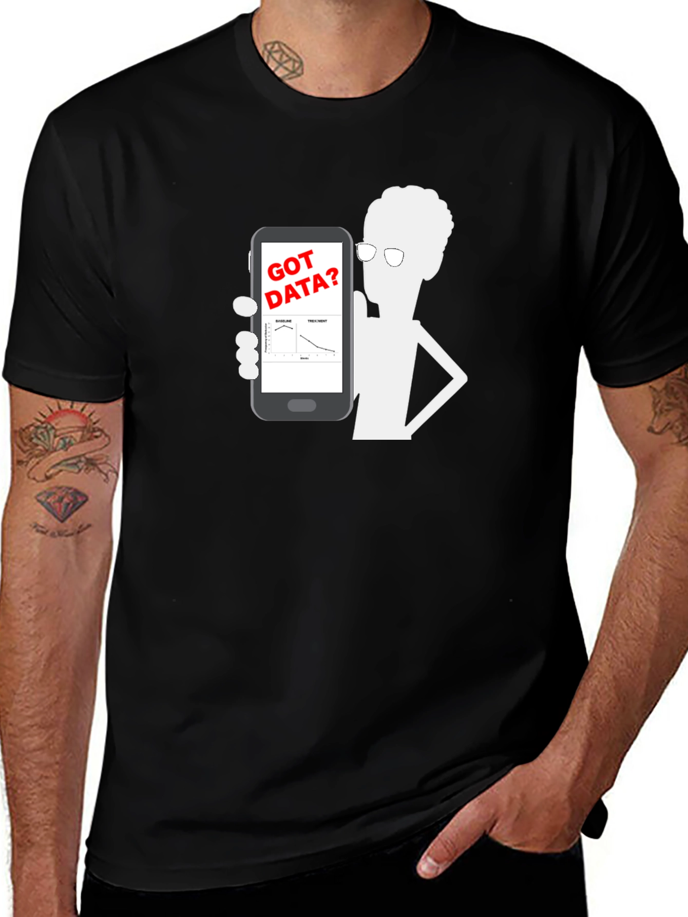 Variant 16 of Got Data? Graphic Tee - Data Science T-Shirt