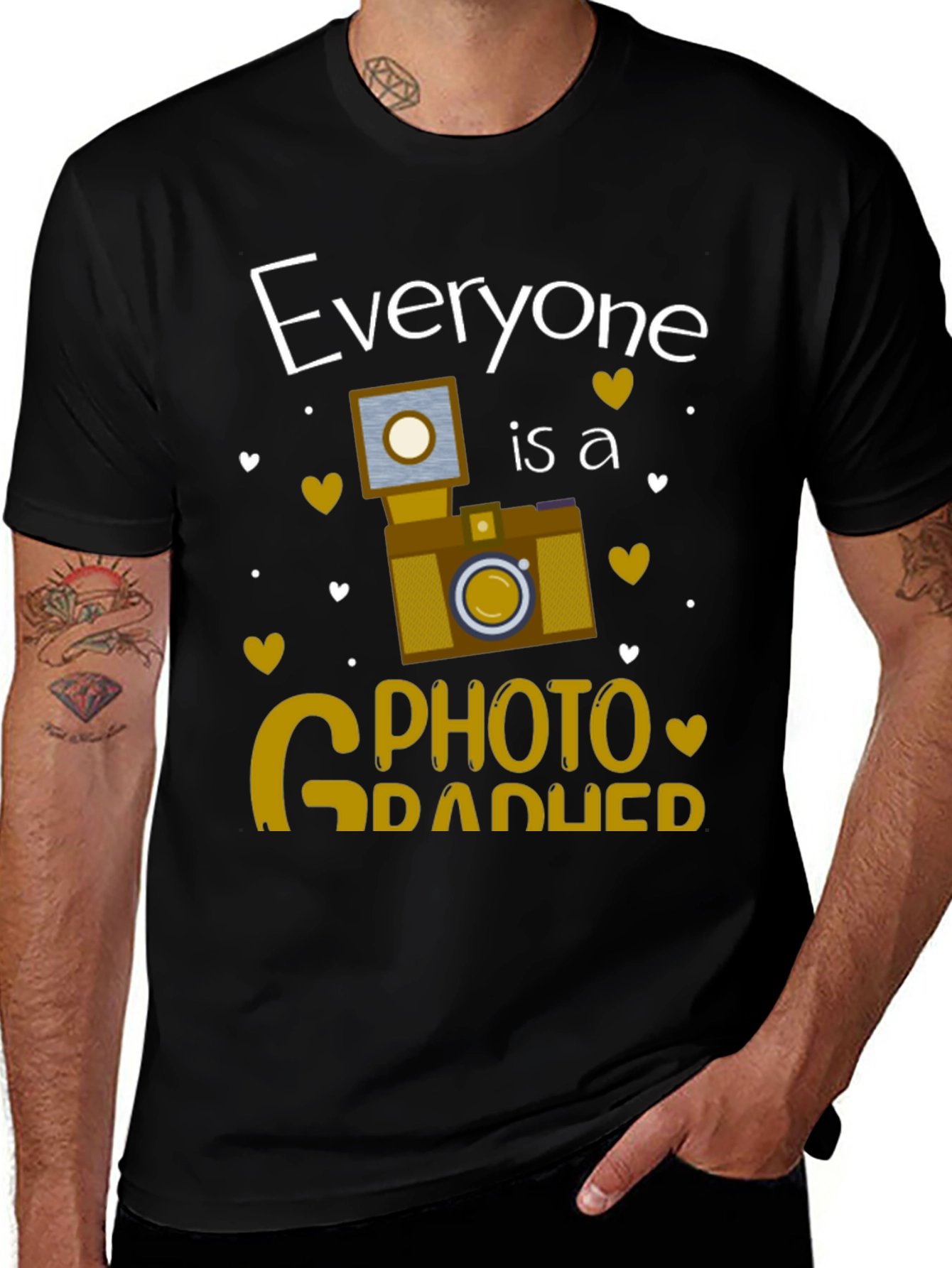 Variant 26 of Everyone is a Photographer T-Shirt