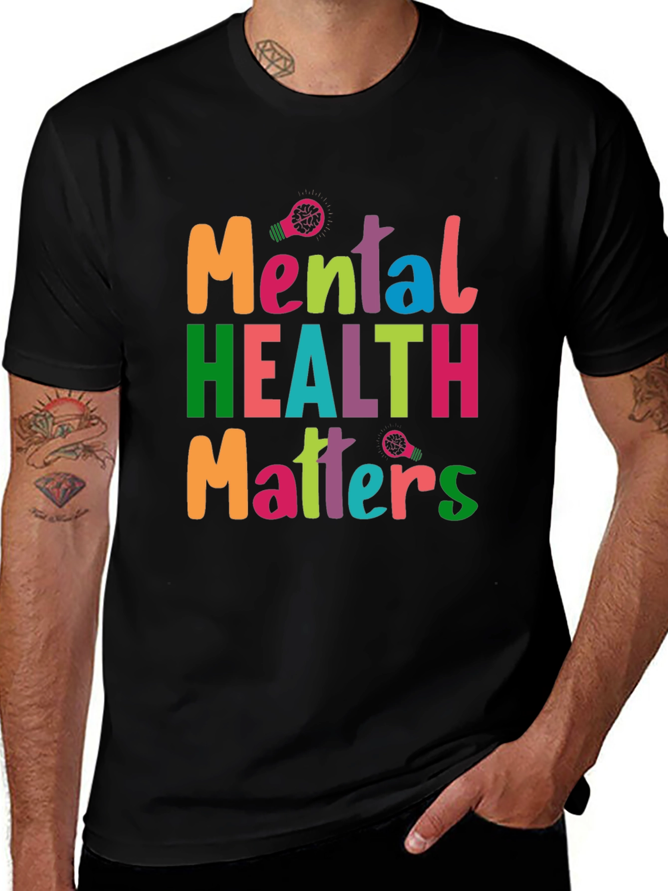 Variant 21 of Mental Health Matters Graphic Tee