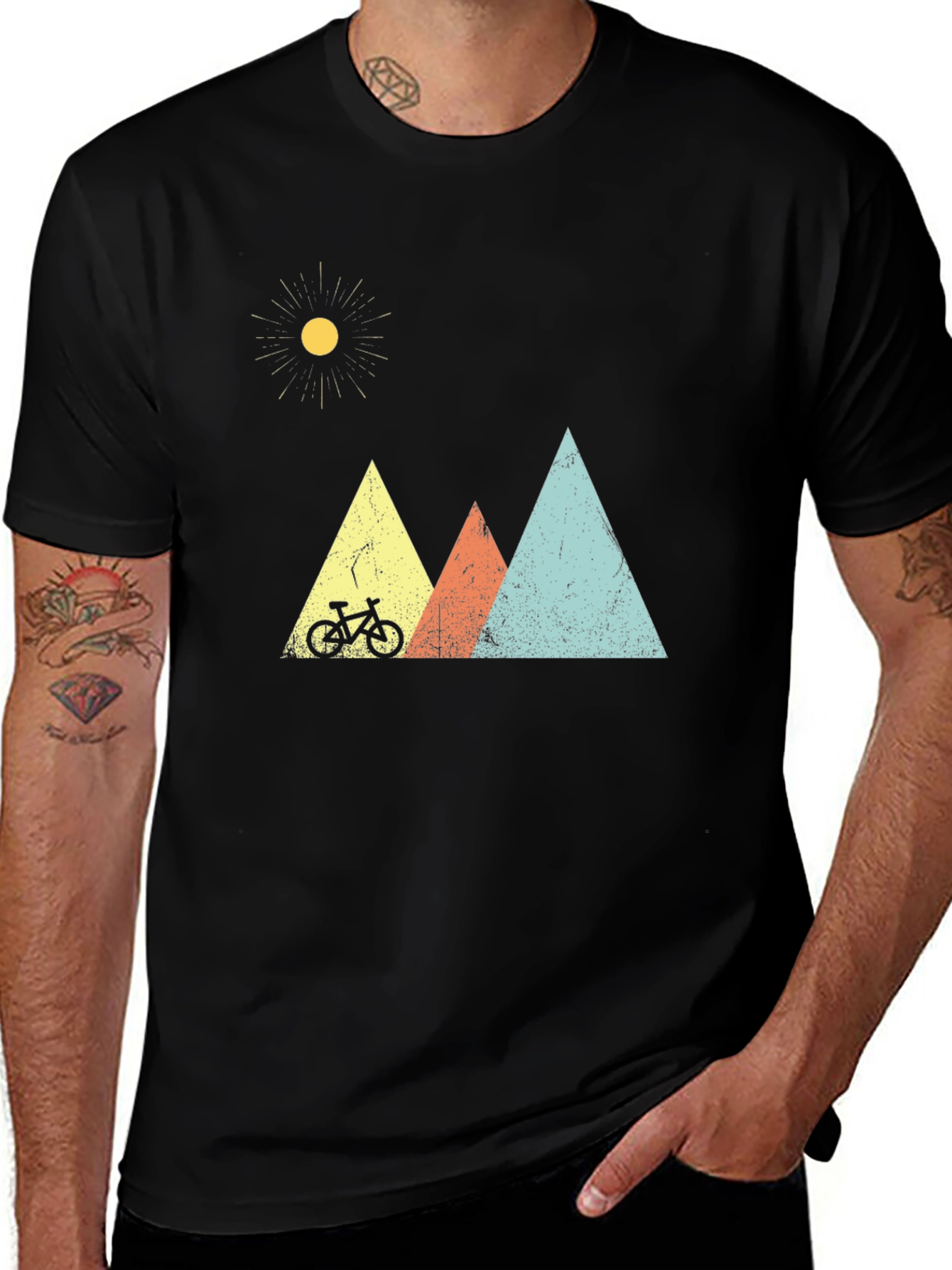 Variant 7 of Mountain Bike Graphic Tee