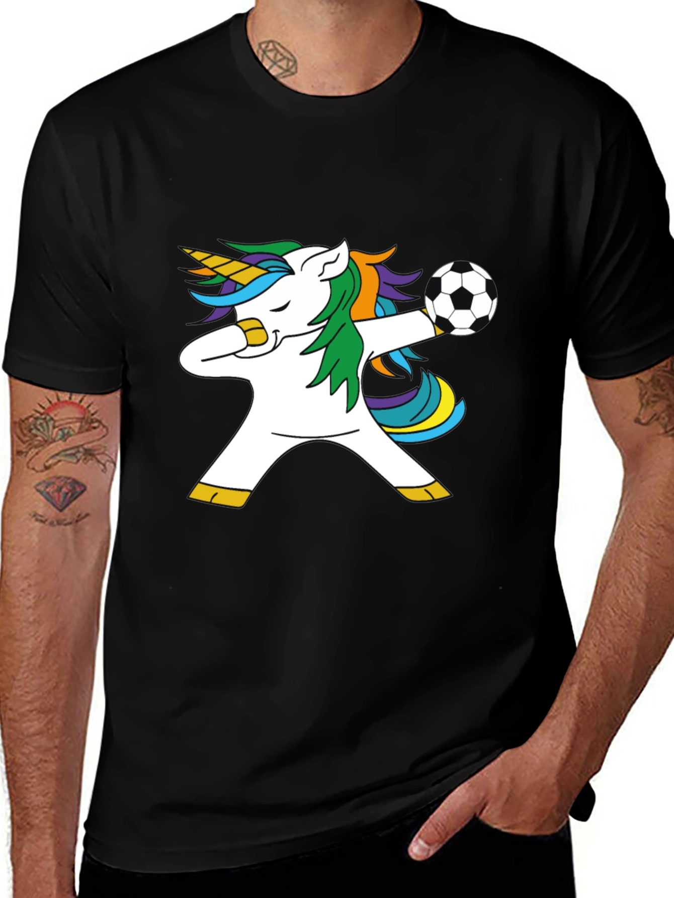 Variant 5 of Unicorn Soccer Dab T-Shirt