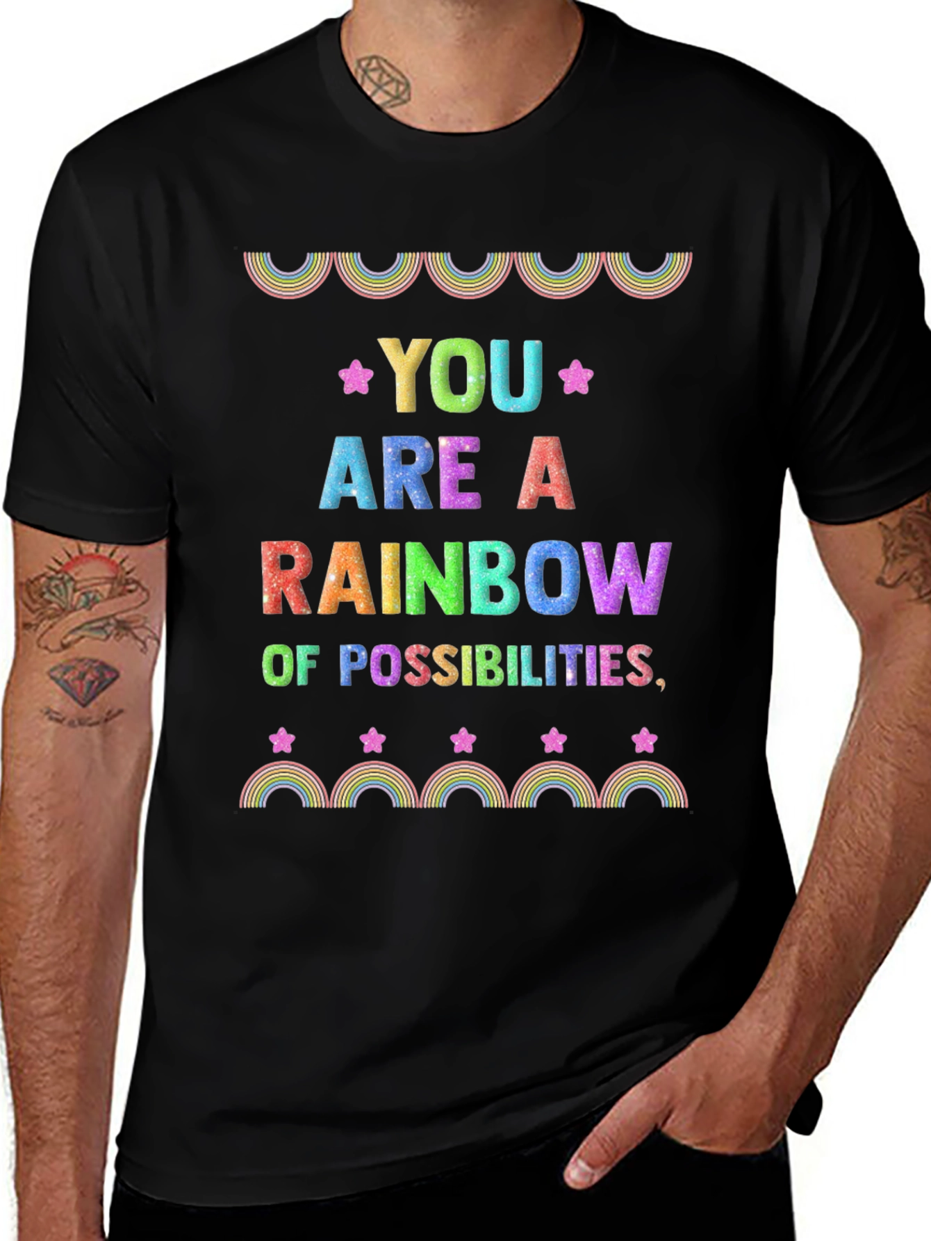 Rainbow of Possibilities Graphic Tee