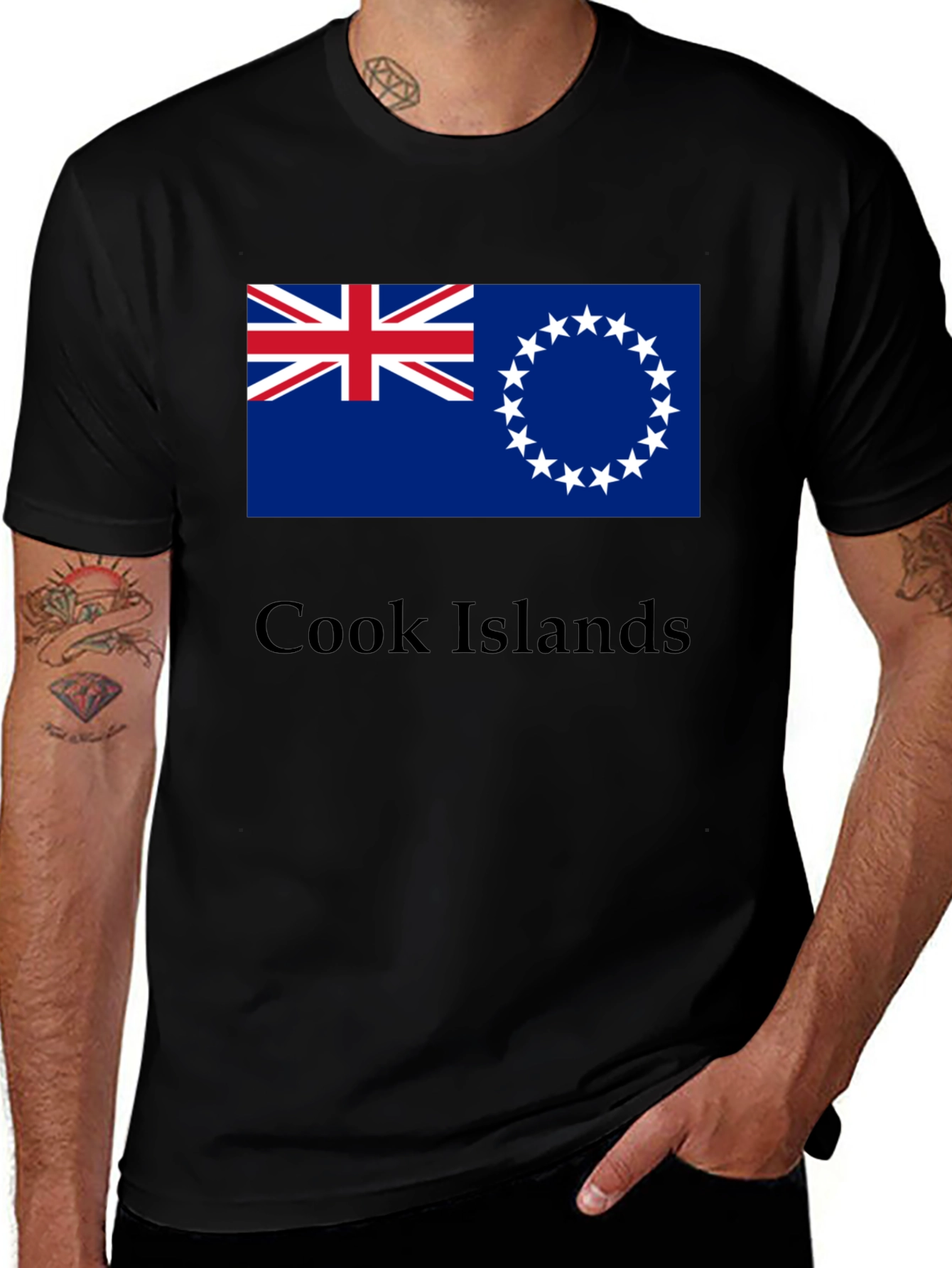 Cook Islands Flag T-Shirt