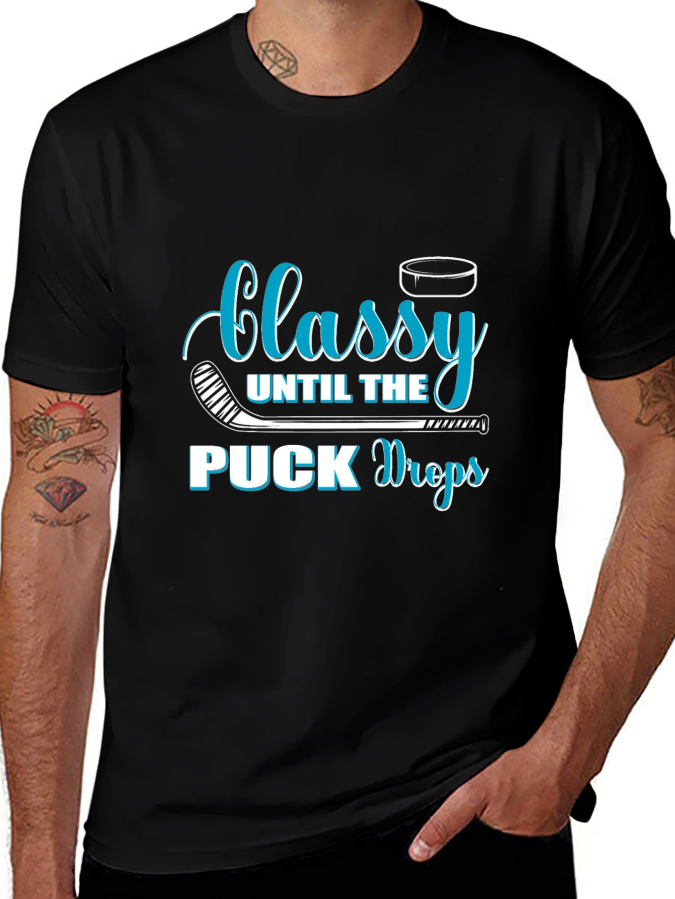 Classy Until the Puck Drops T-Shirt