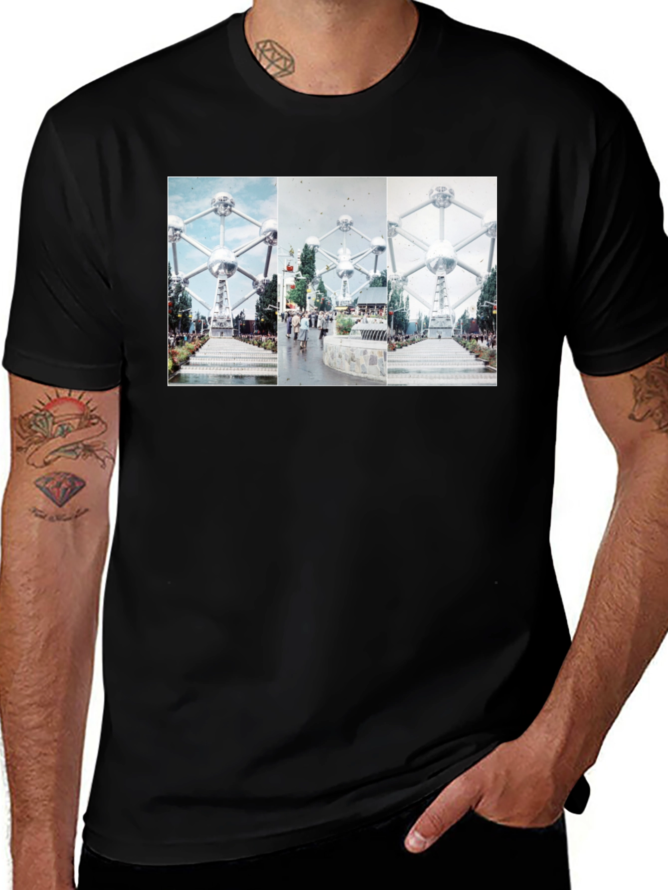 Atomium T-Shirt - Brussels Landmark Tee