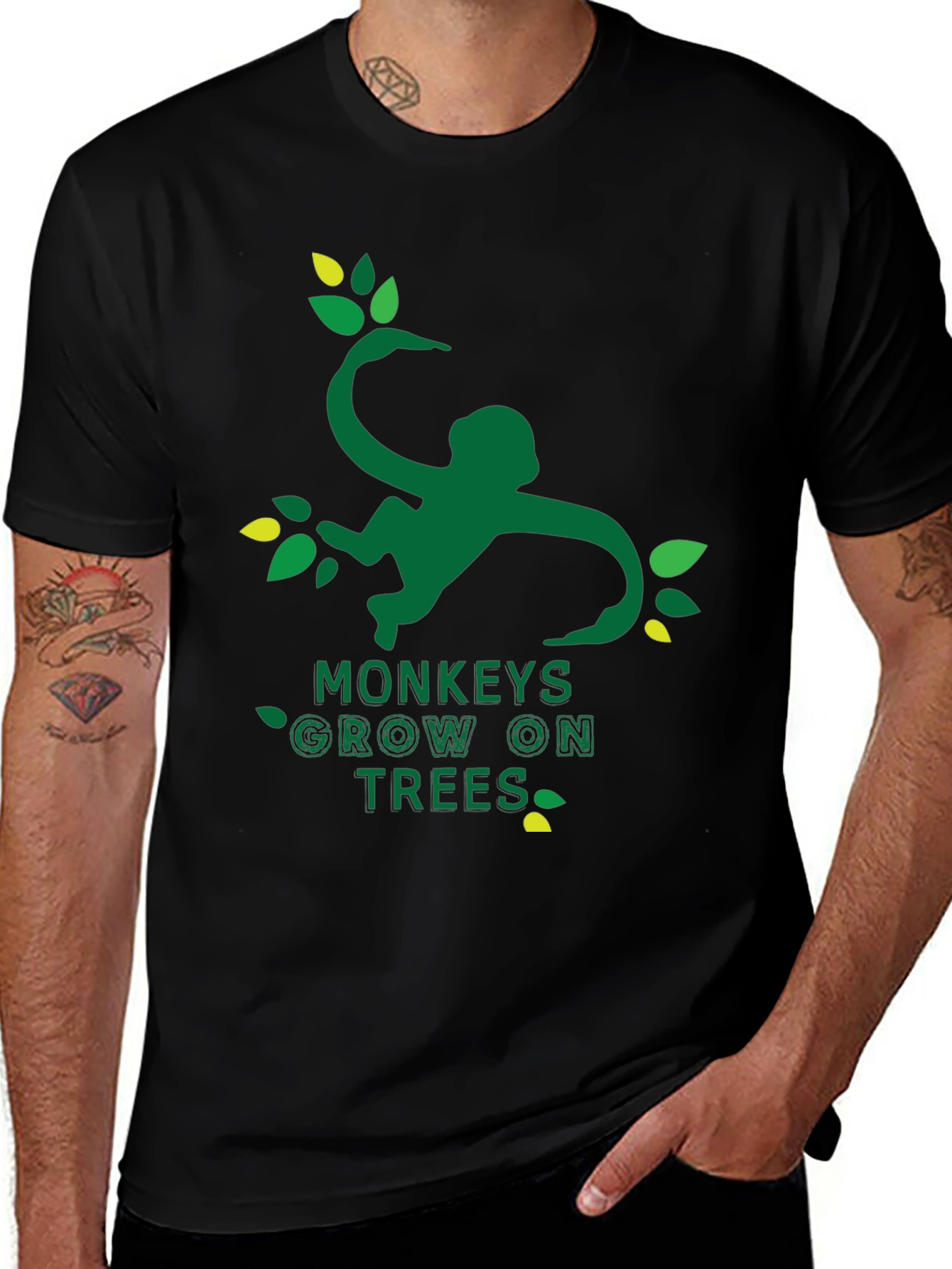 Variant 24 of Monkeys Grow On Trees Graphic T-Shirt