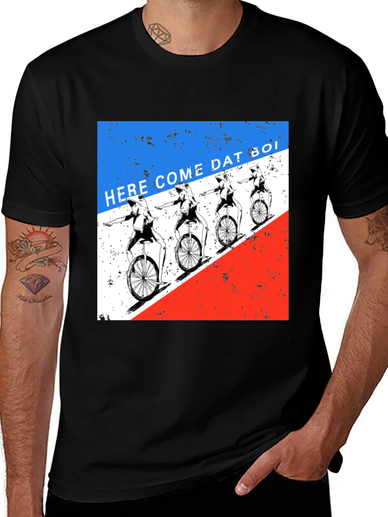 Variant 20 of Here Come Dat Boi! T-Shirt - Funny Meme Tee