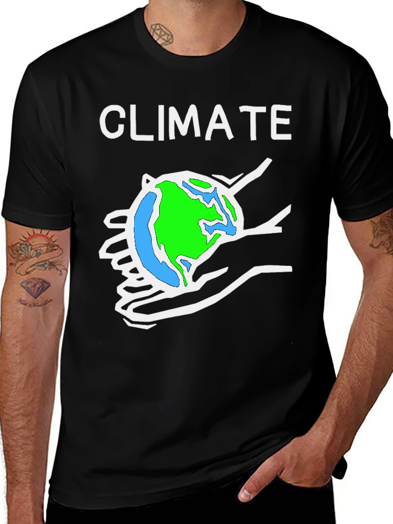 Variant 13 of Climate Change Awareness Graphic Tee