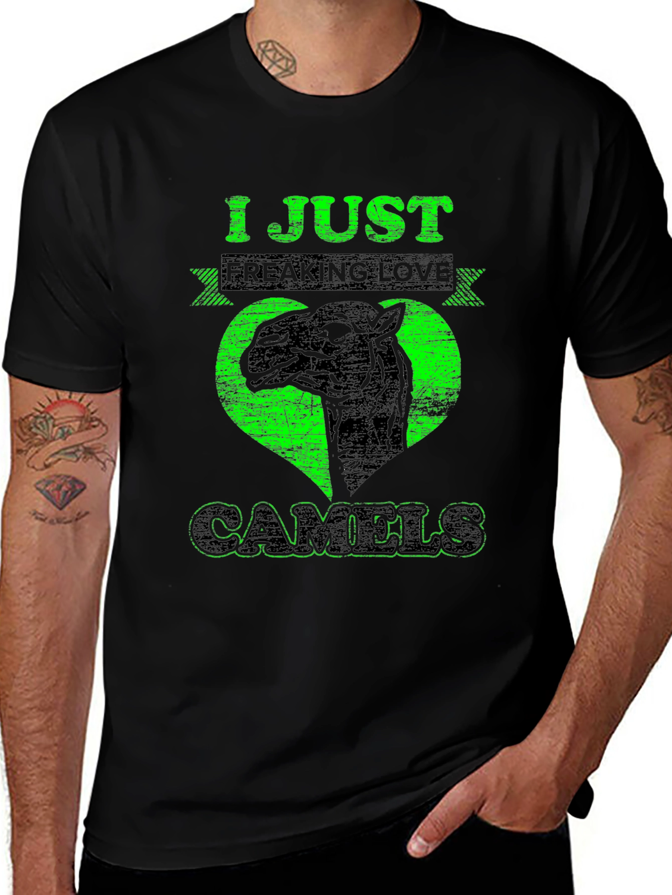 Variant 30 of I Just Freaking Love Camels Graphic T-Shirt