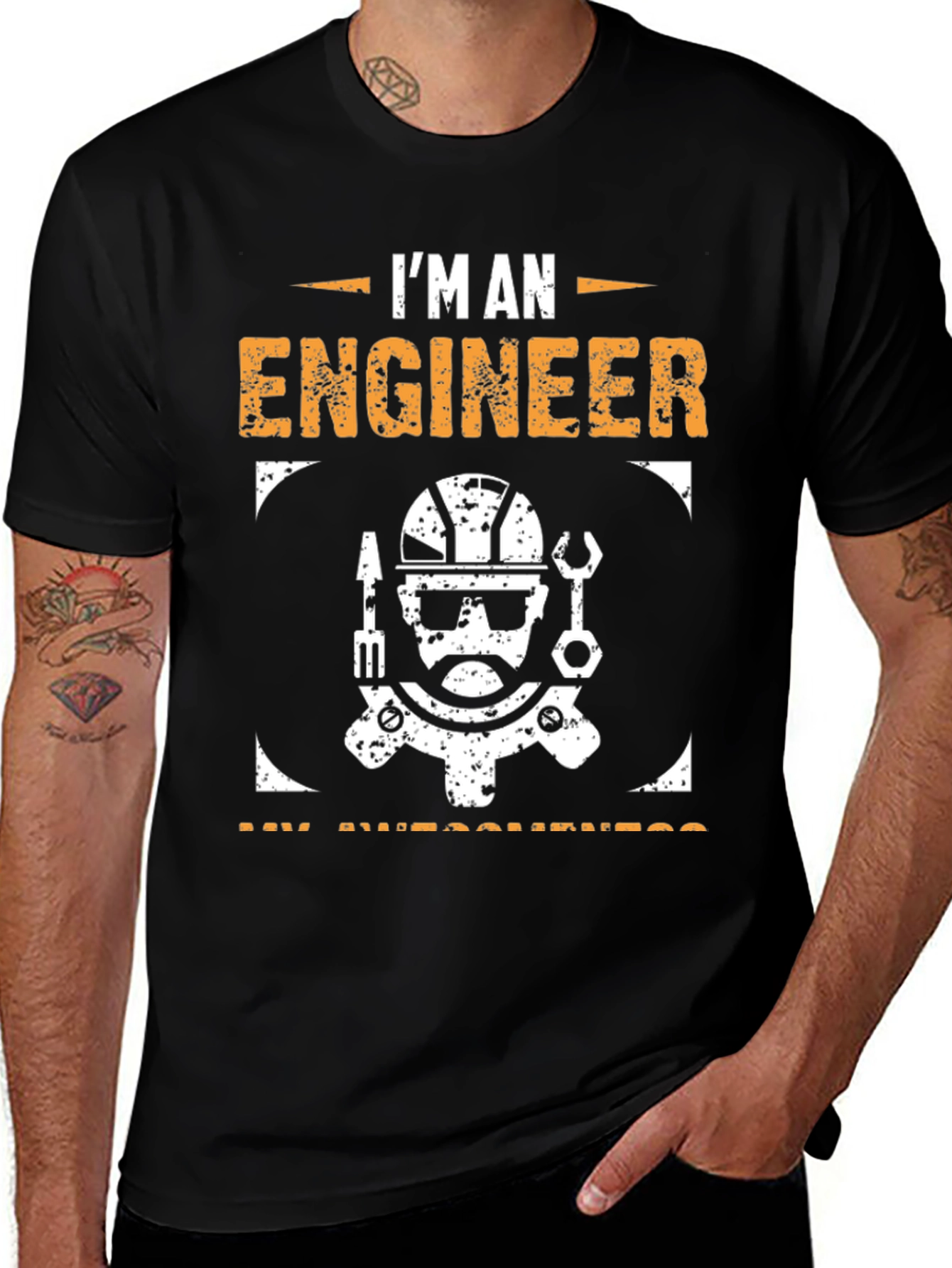 Variant 16 of I'm an Engineer Graphic T-Shirt