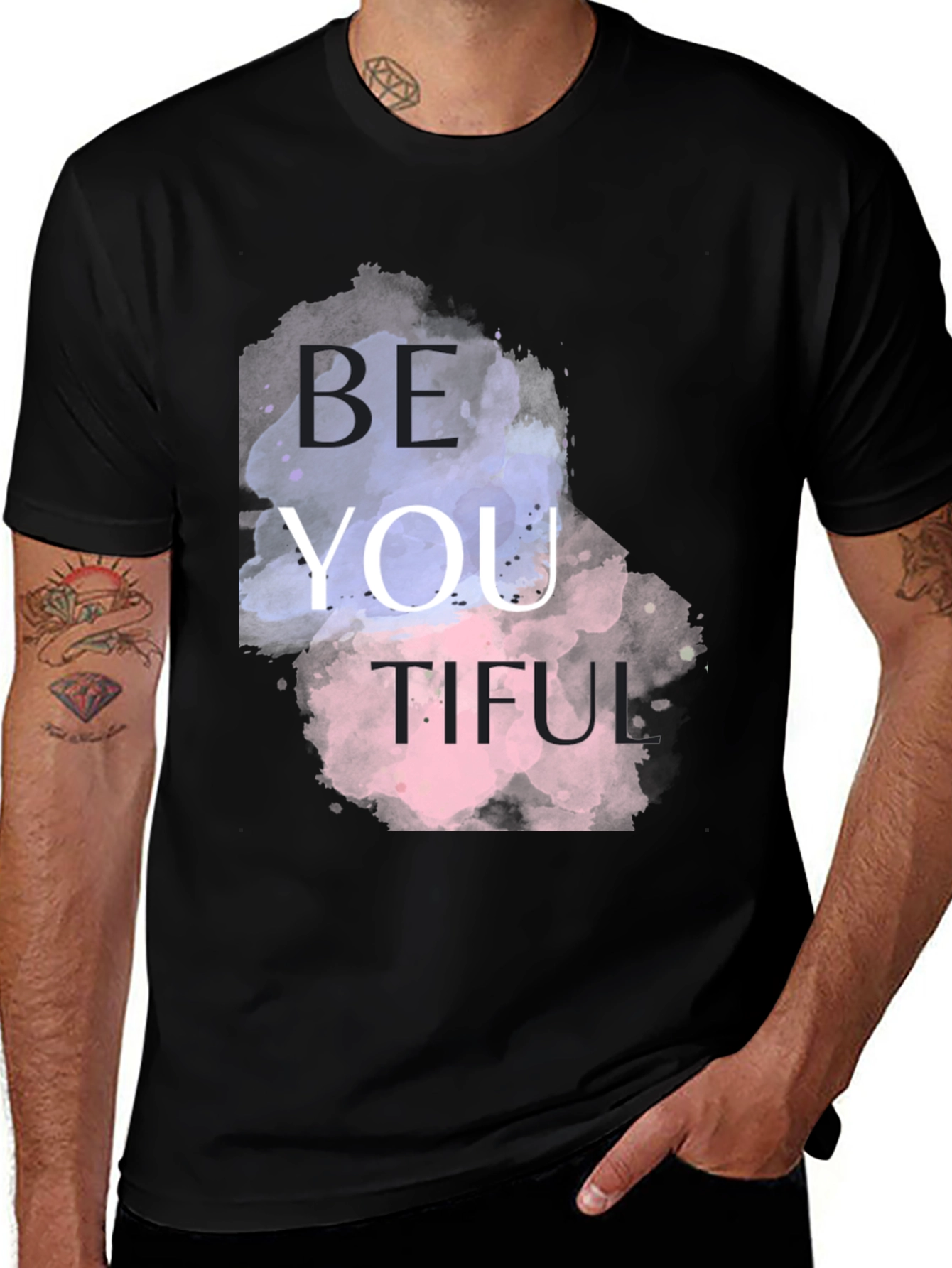 Variant 30 of Be YOU TIFUL Tee - Stylish Graphic Print