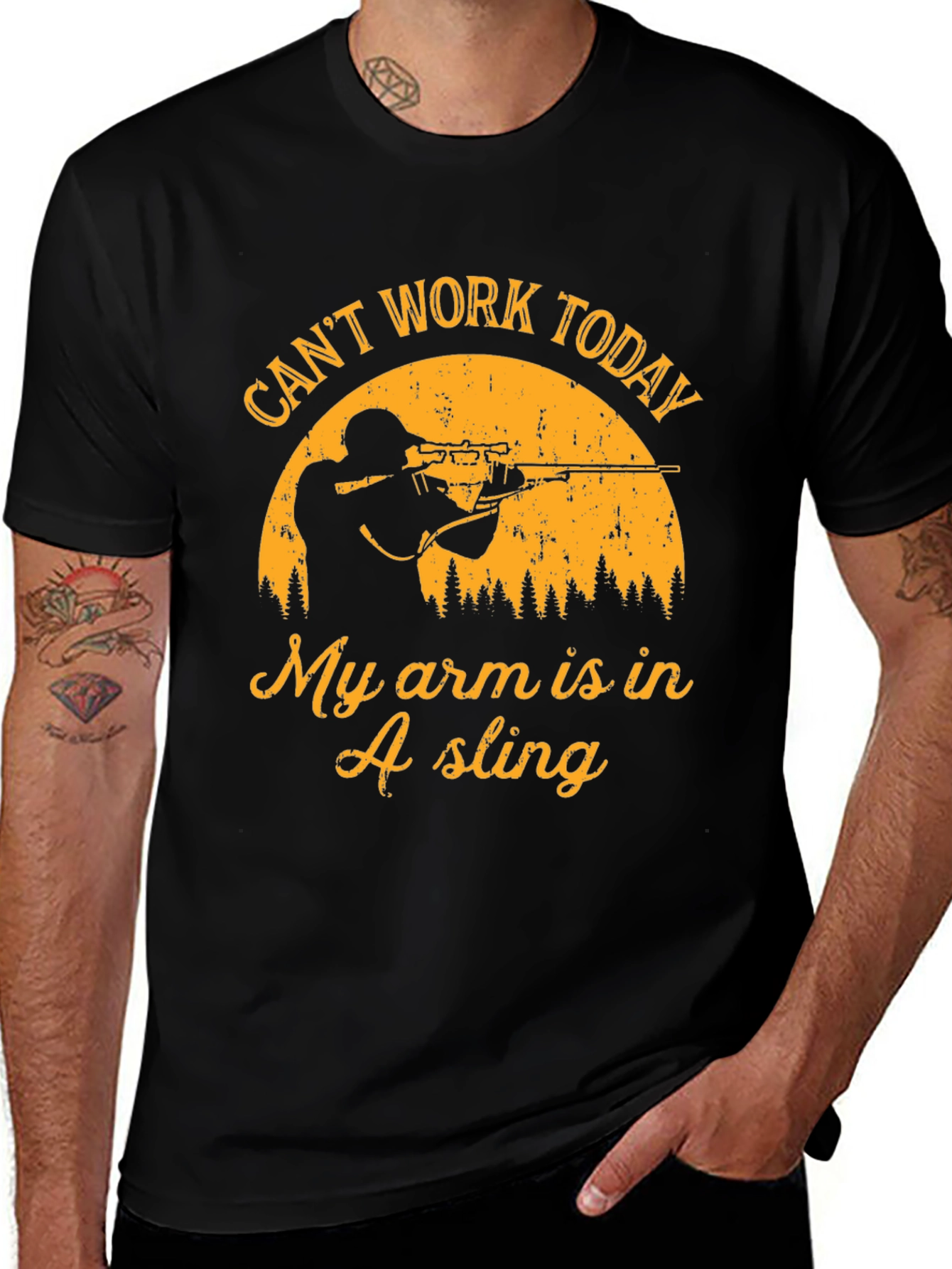 Variant 11 of Can't Work Today T-Shirt