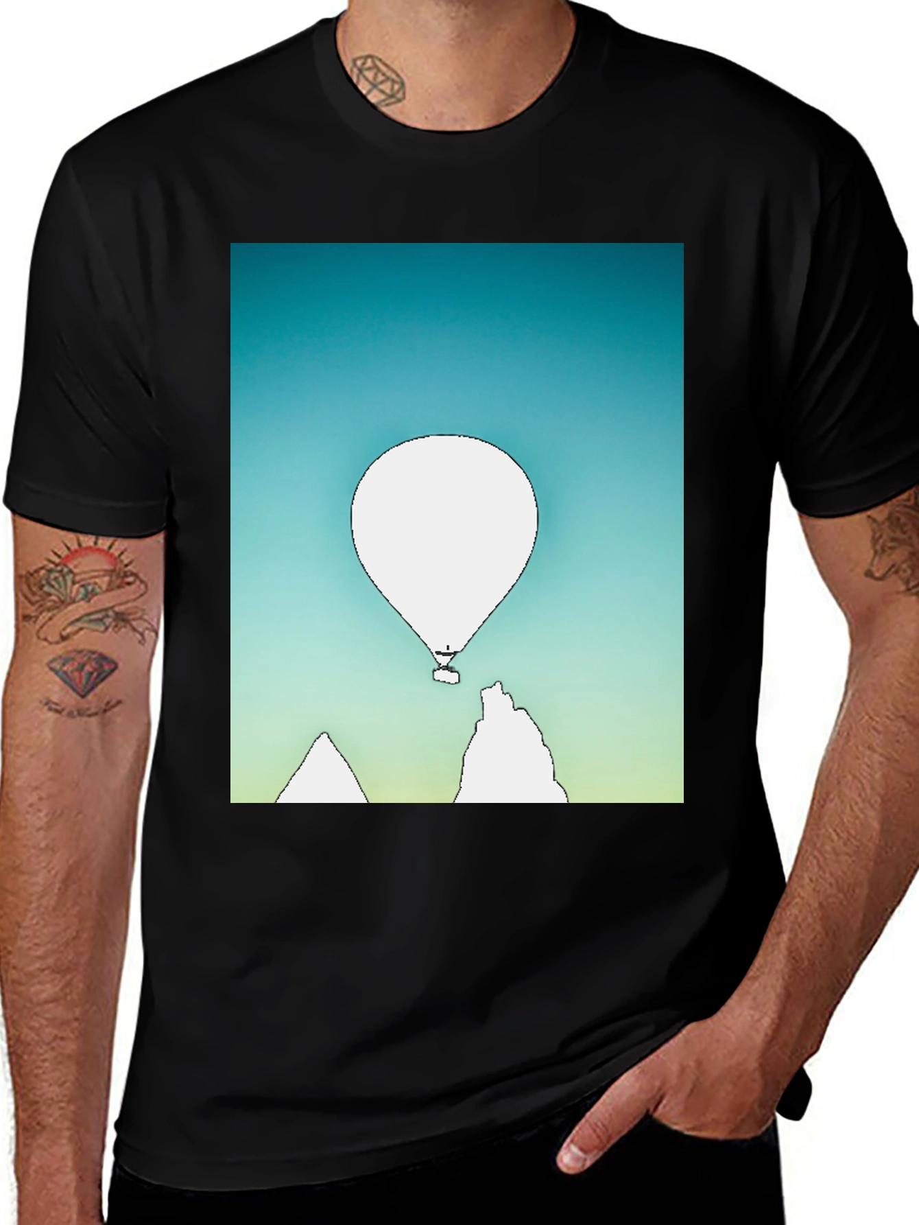 Sky High Balloon Graphic Tee