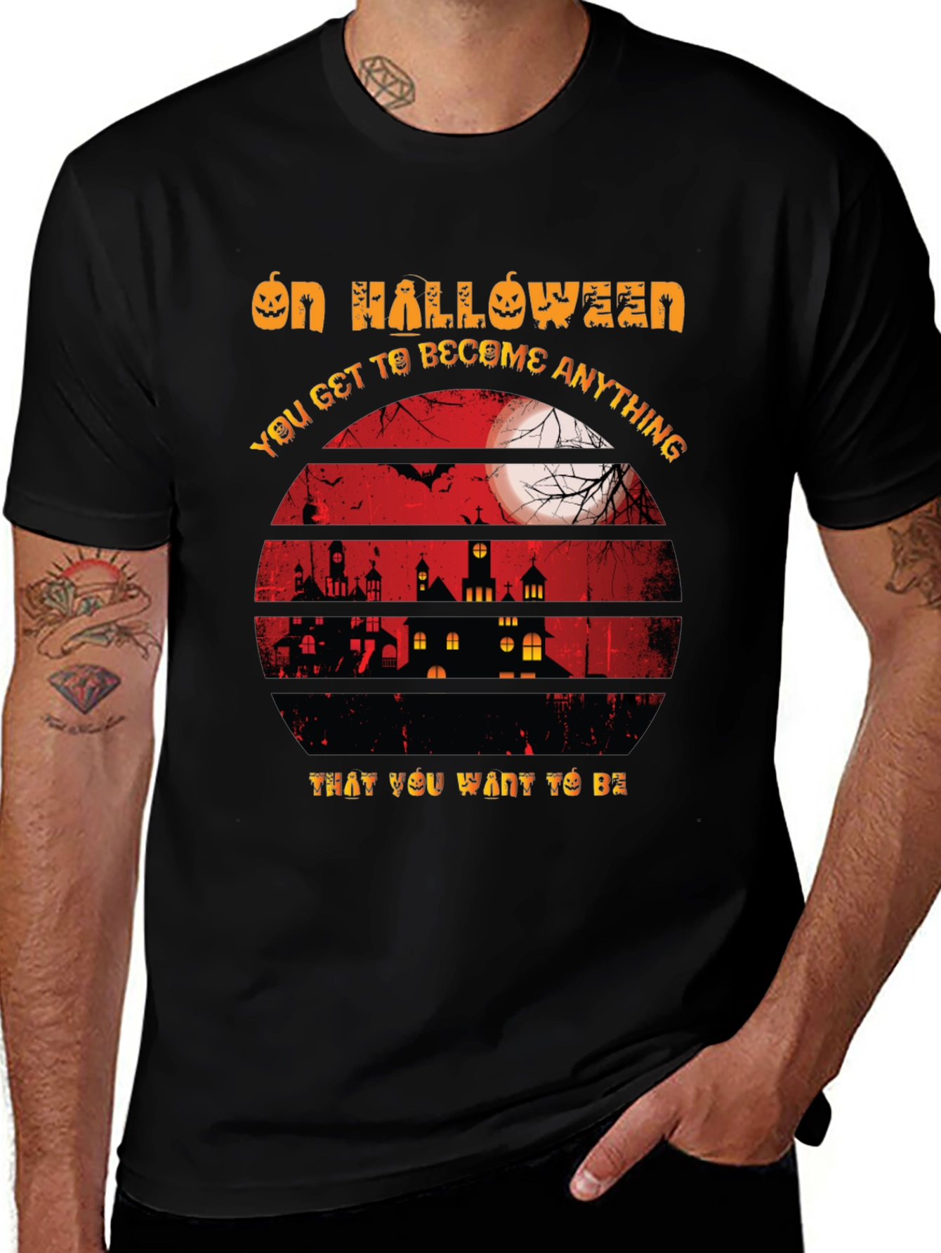 Variant 8 of Halloween T-Shirt - Become Anything!
