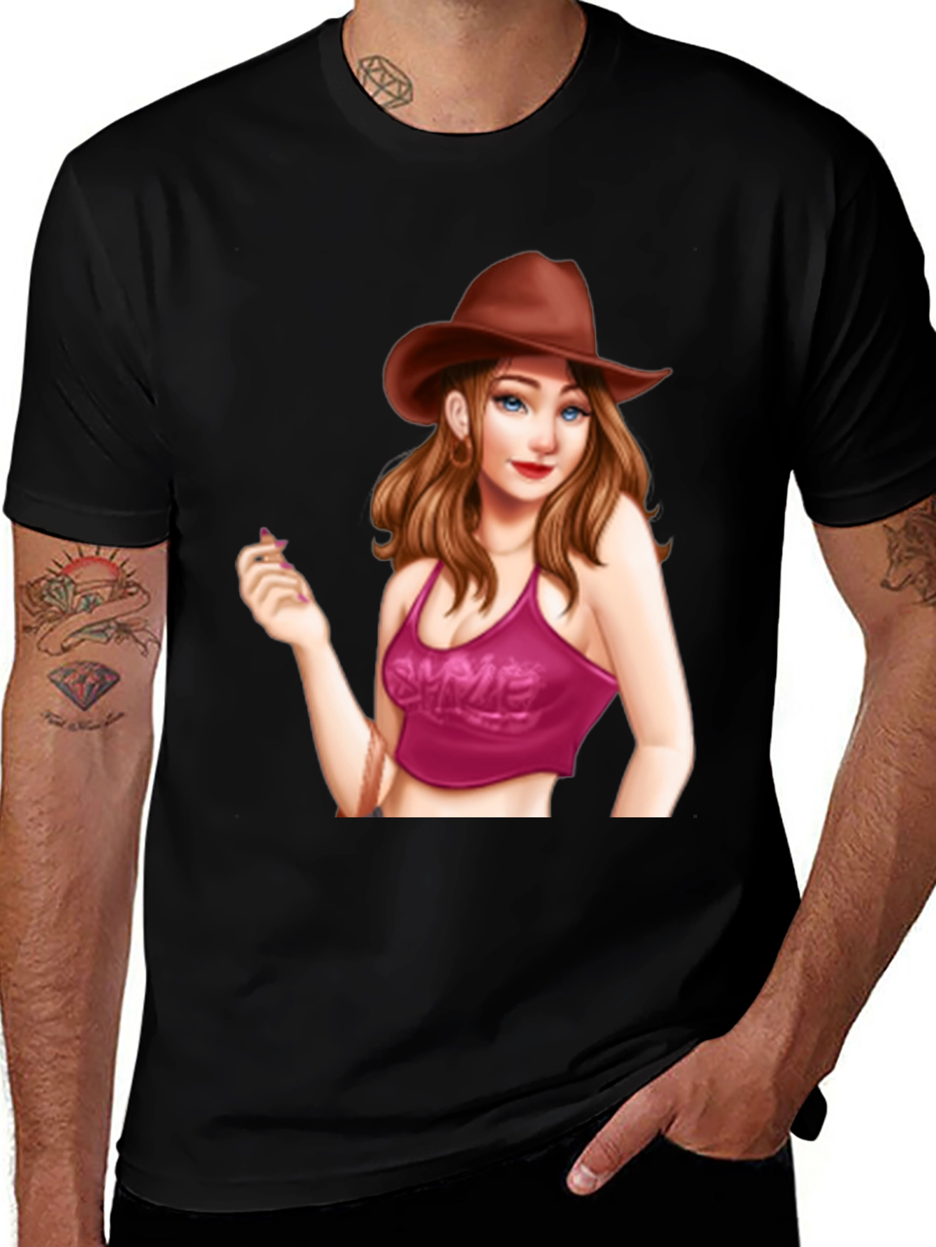 Cowgirl Graphic T-Shirt - Western Style Tee